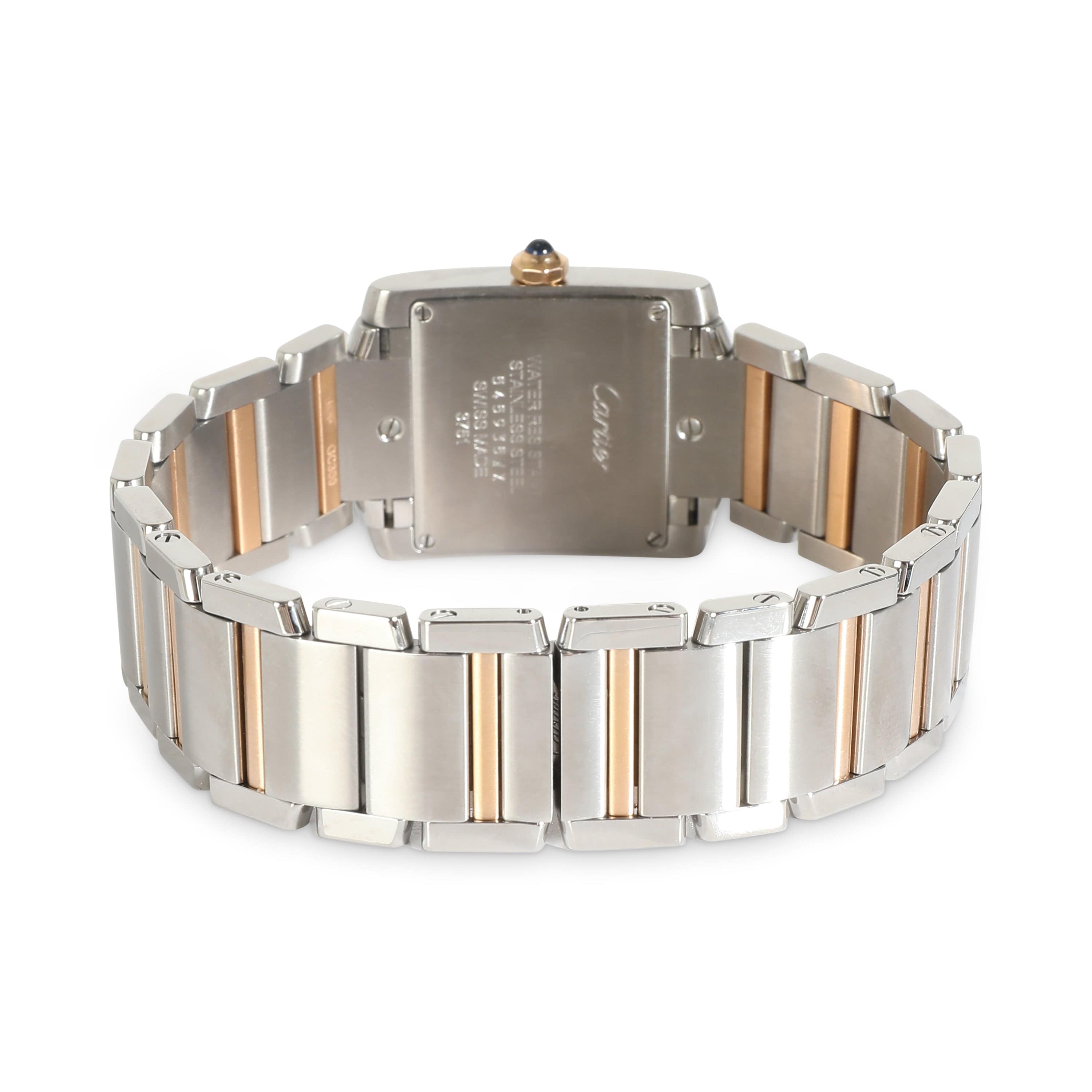 Cartier Tank Francaise de Cartier WE110004 Unisex Watch in 18kt Stainless Steel/