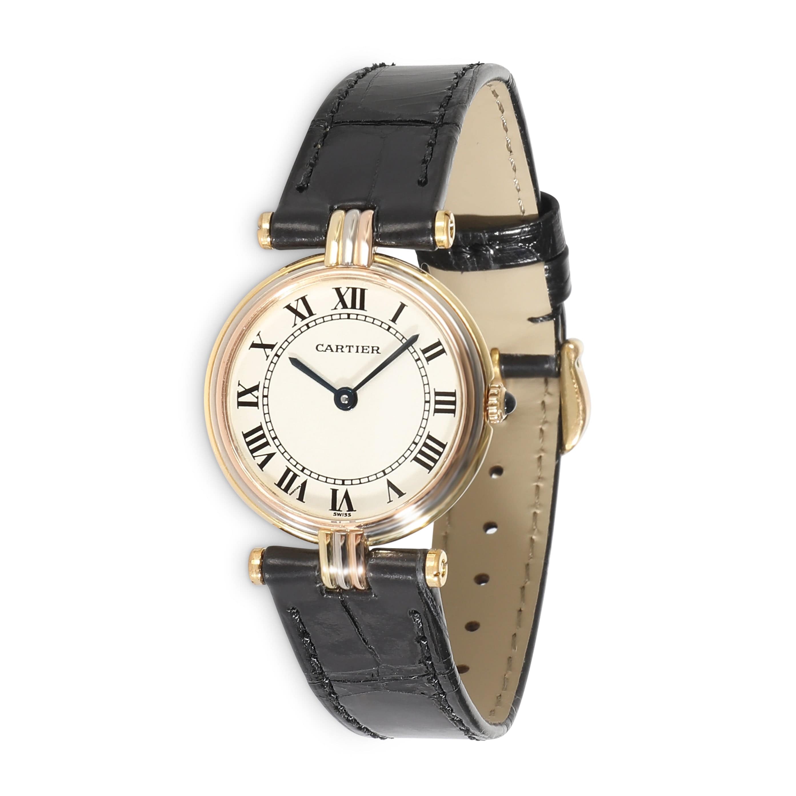 Cartier Vendome Trinity de Cartier 881004 Women's Watch in  18kt Tri-Color