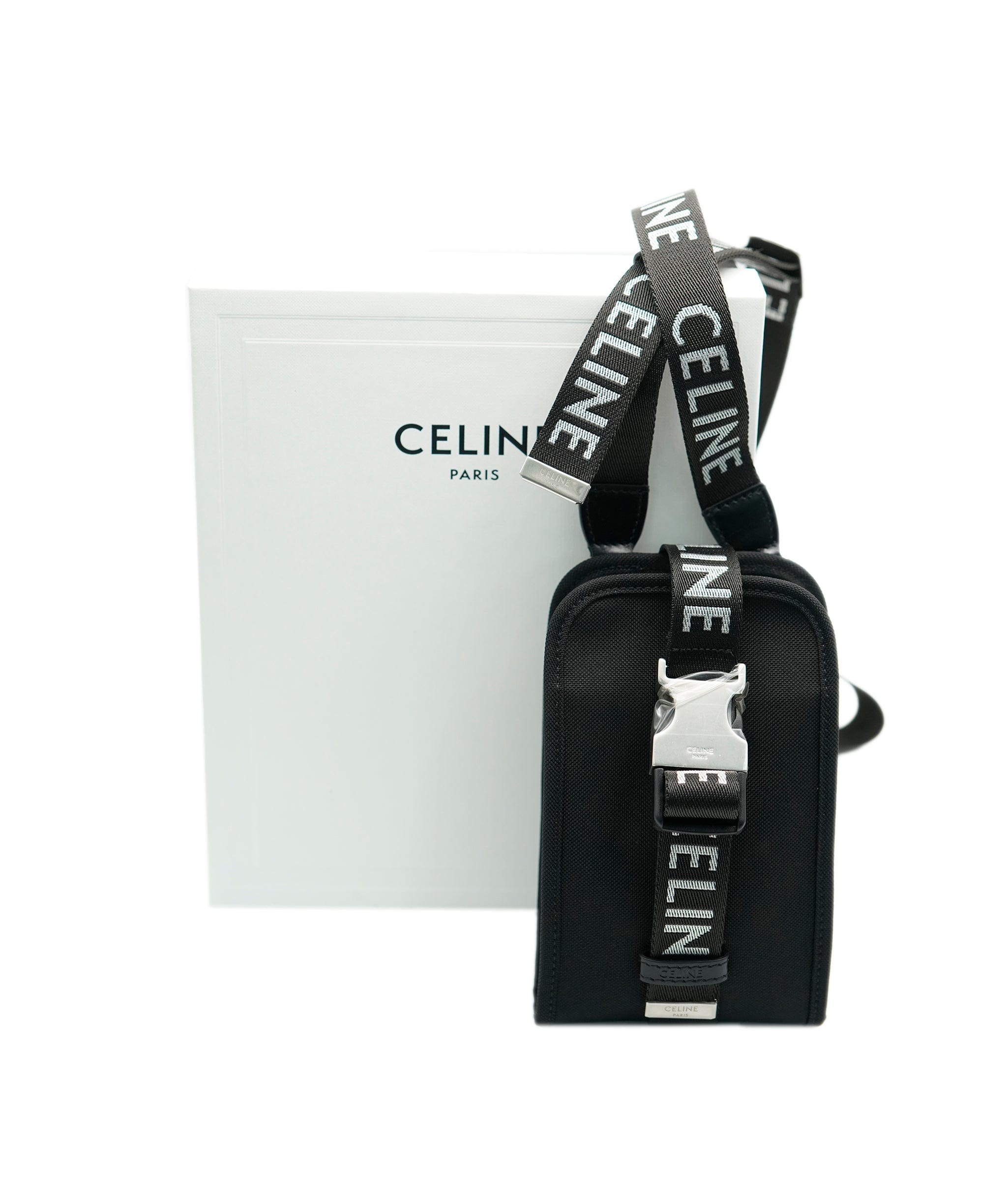 Celine Celine Black Trekking Phone Pouch AJL0172