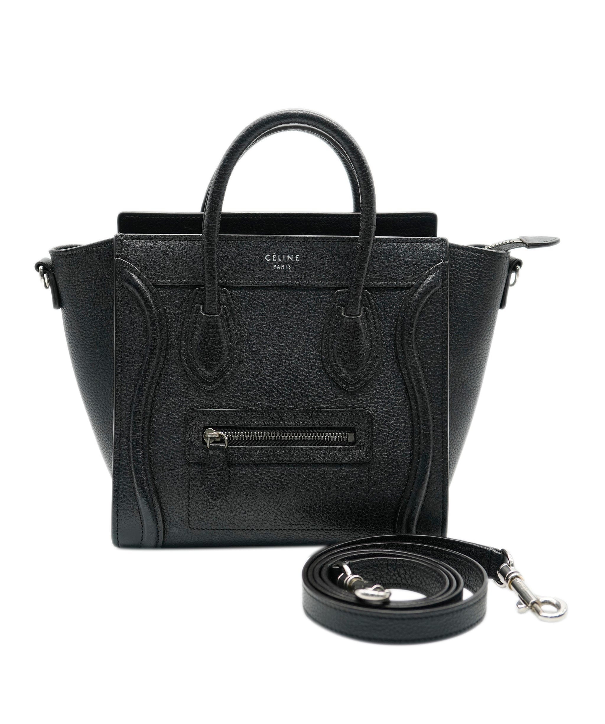 Celine Celine Black Nano Luggage ALL0475