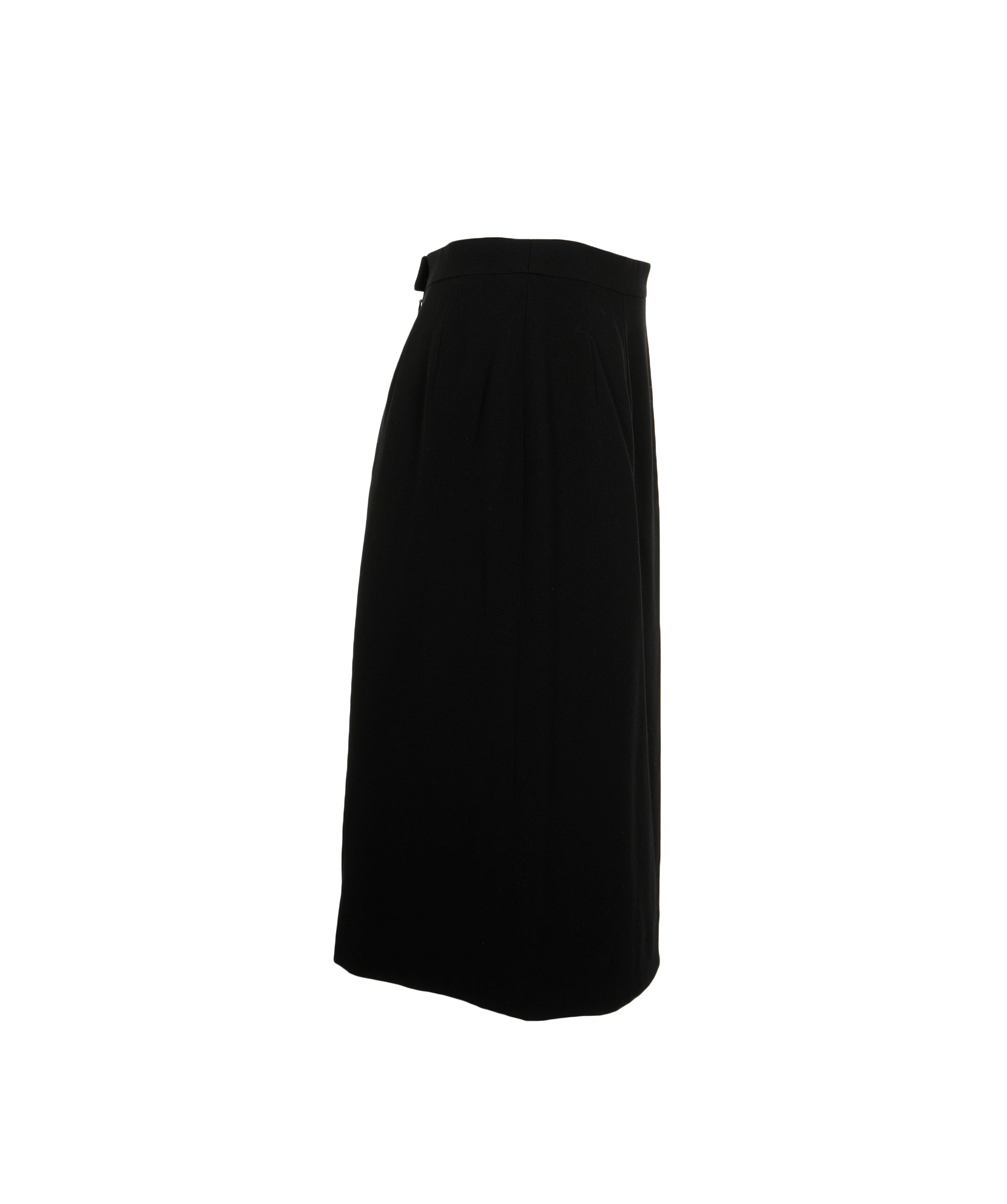 Celine Celine Logo Buttons Skirt Suits Black ASL9631