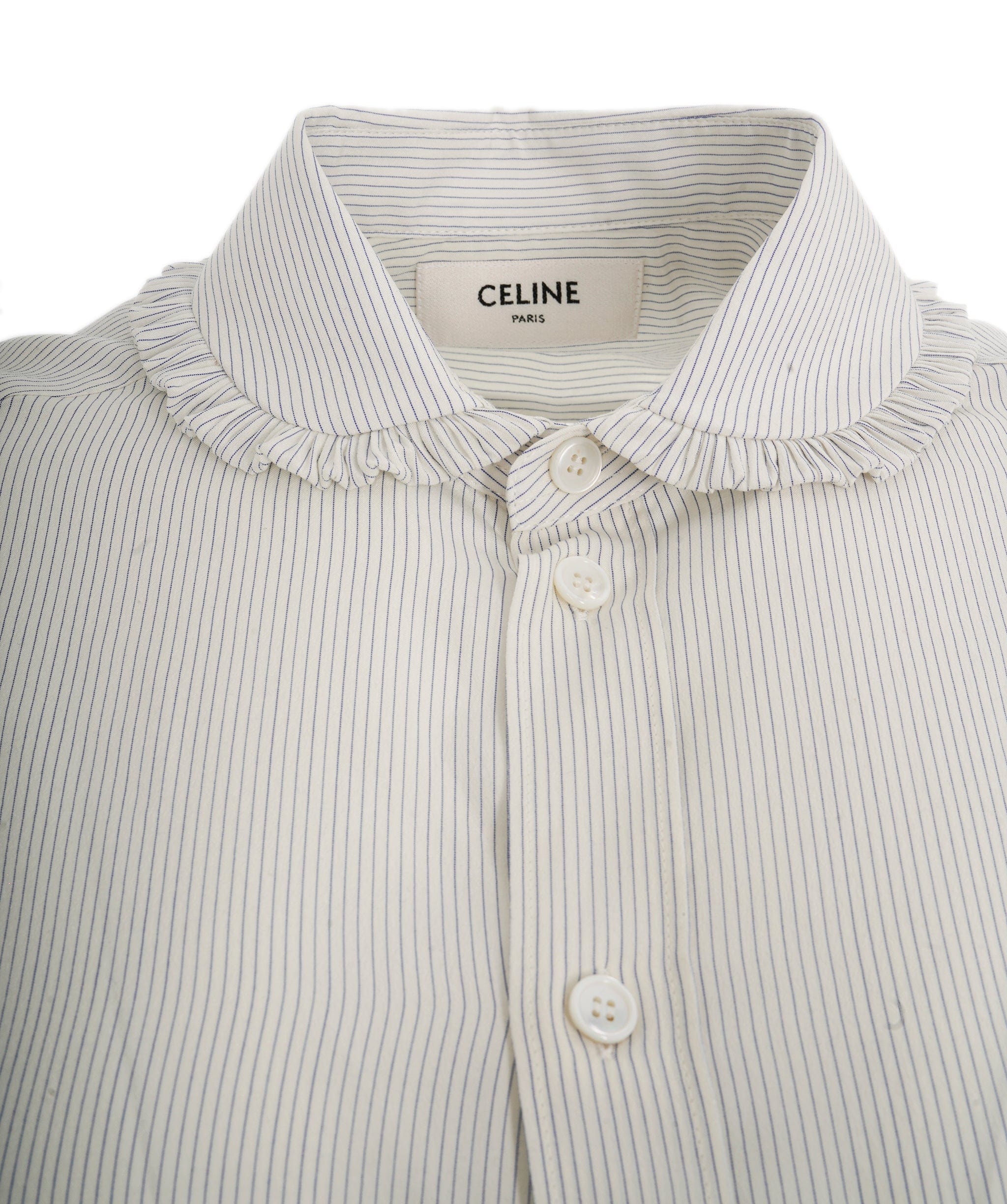 Celine Celine Boyfriend Pin Stripe Shirt  ALC1411