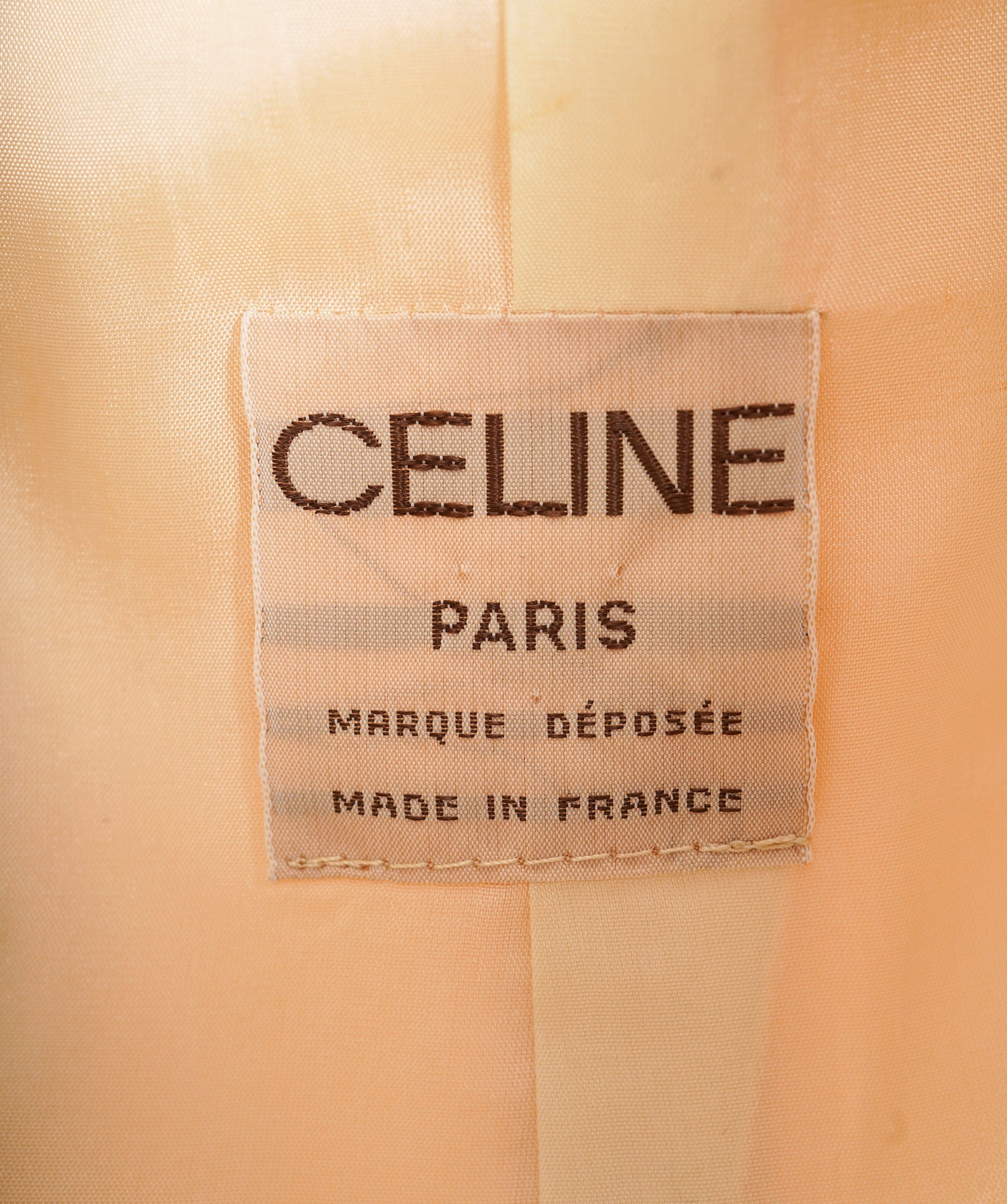 Celine Celine Gold Buttons Trench Coat Beige ASL10498