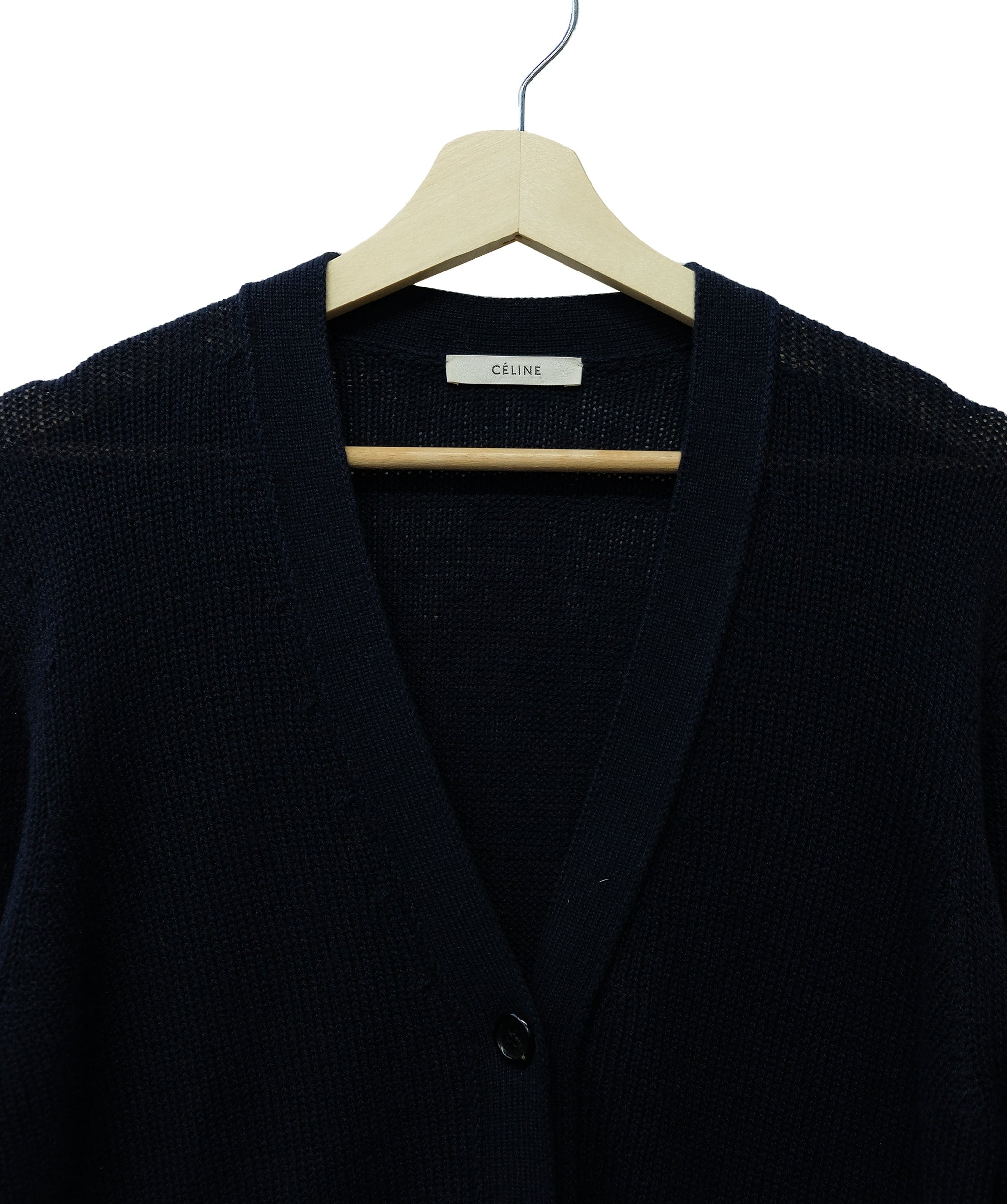 Celine Celine Knit Cardigan Navy  ASL10418