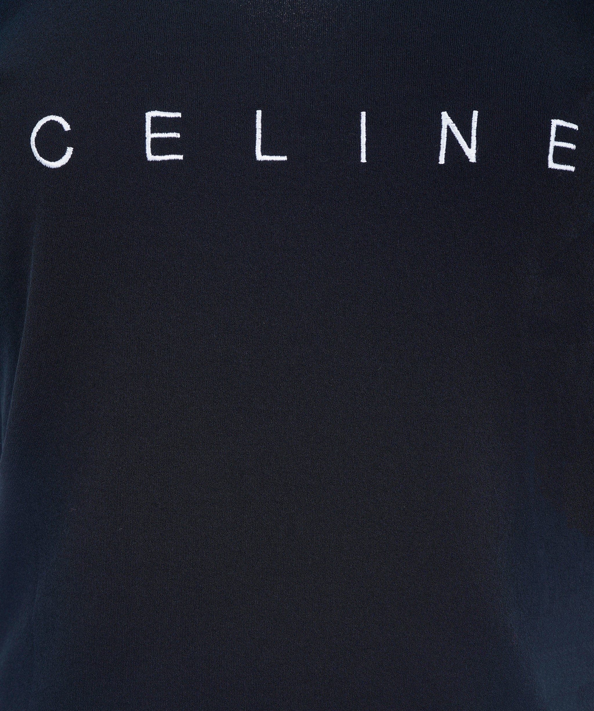 Celine Celine Logo T-Shirt Black #42 ASL10737