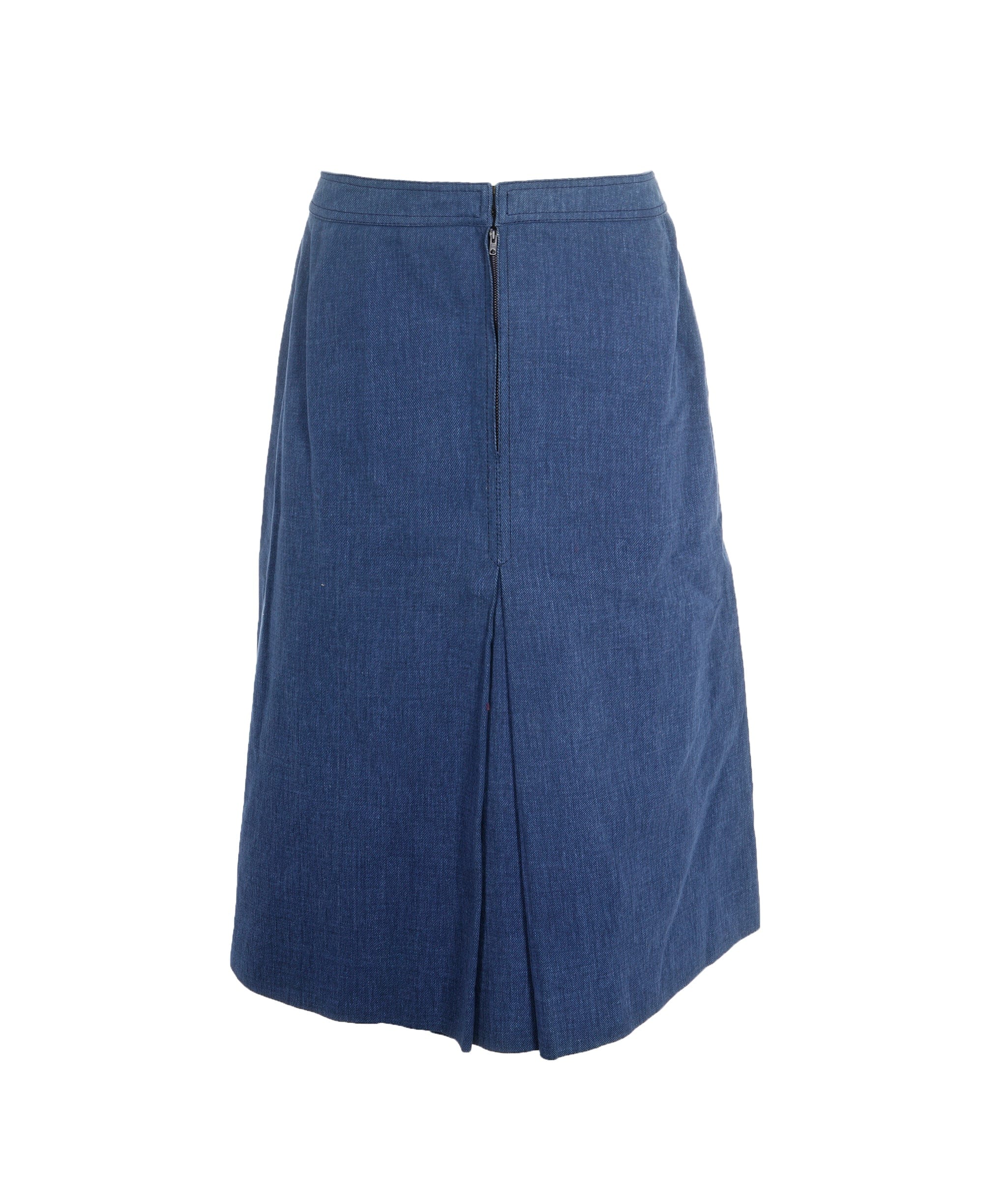 Celine Celine Triompe Denim Skirt  ALL0573