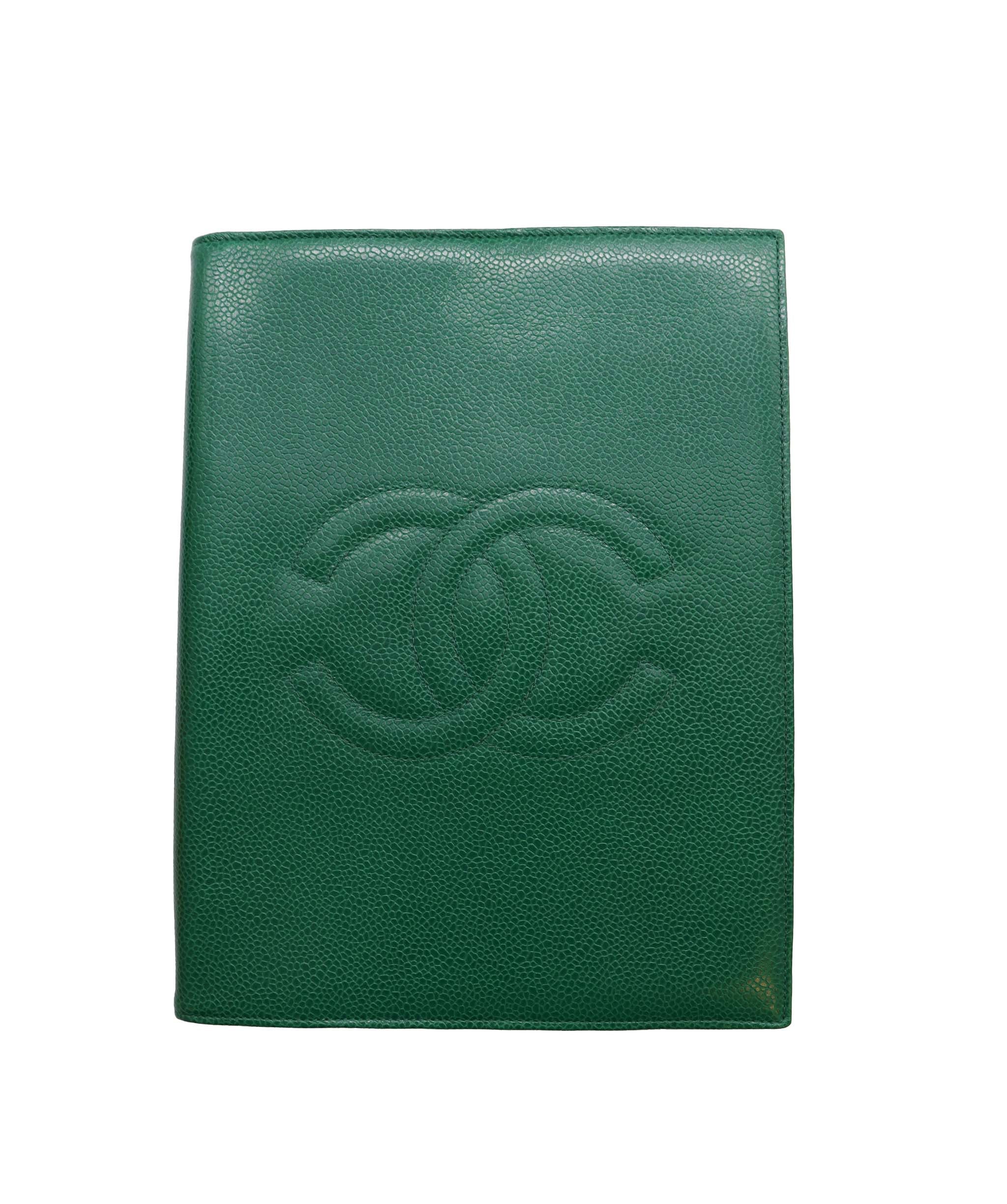 Chanel chanel blue notebook caviar cover  DXBS1557