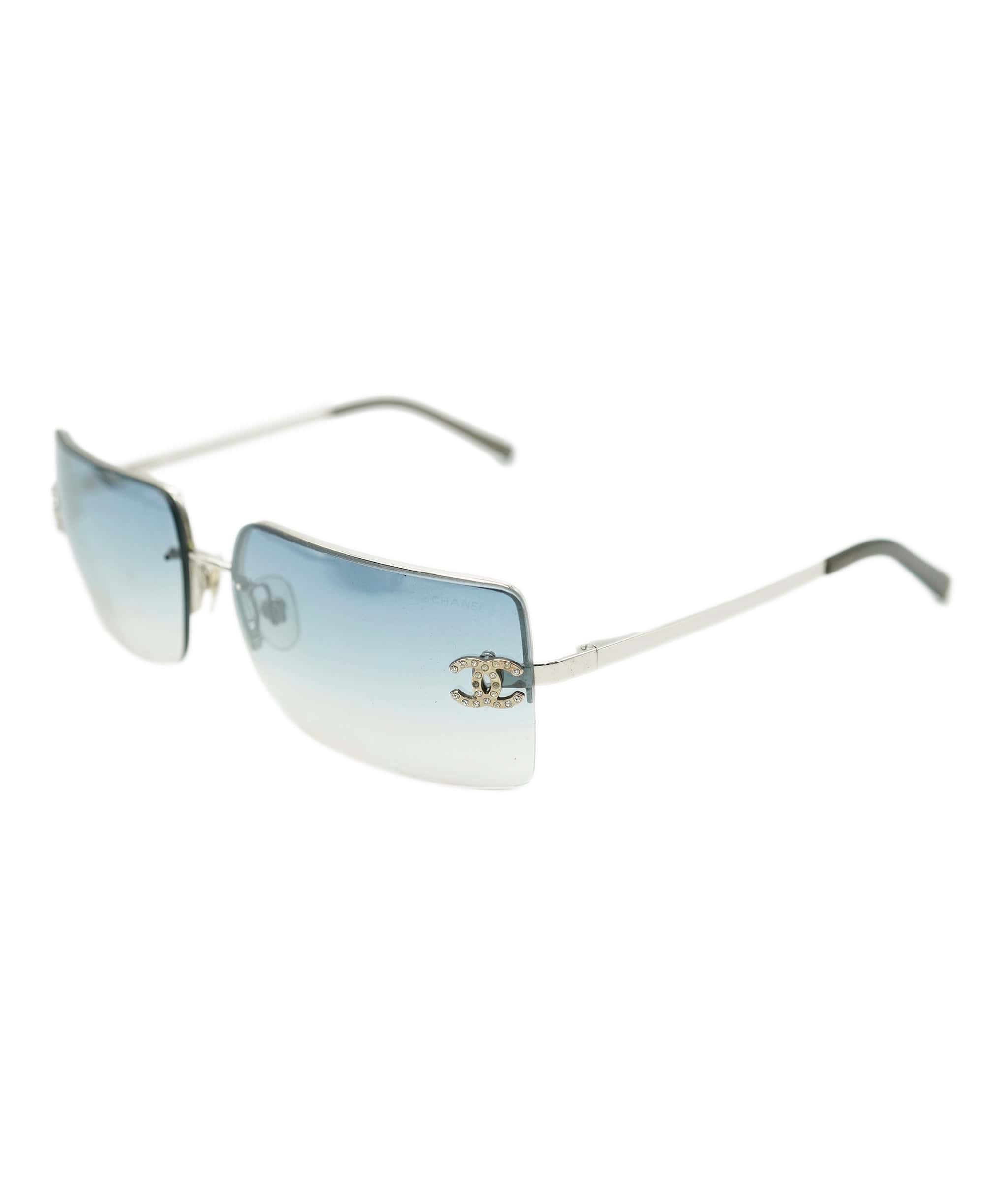 Chanel Chanel Blue Rimeless CC Sunglasses ALC1776