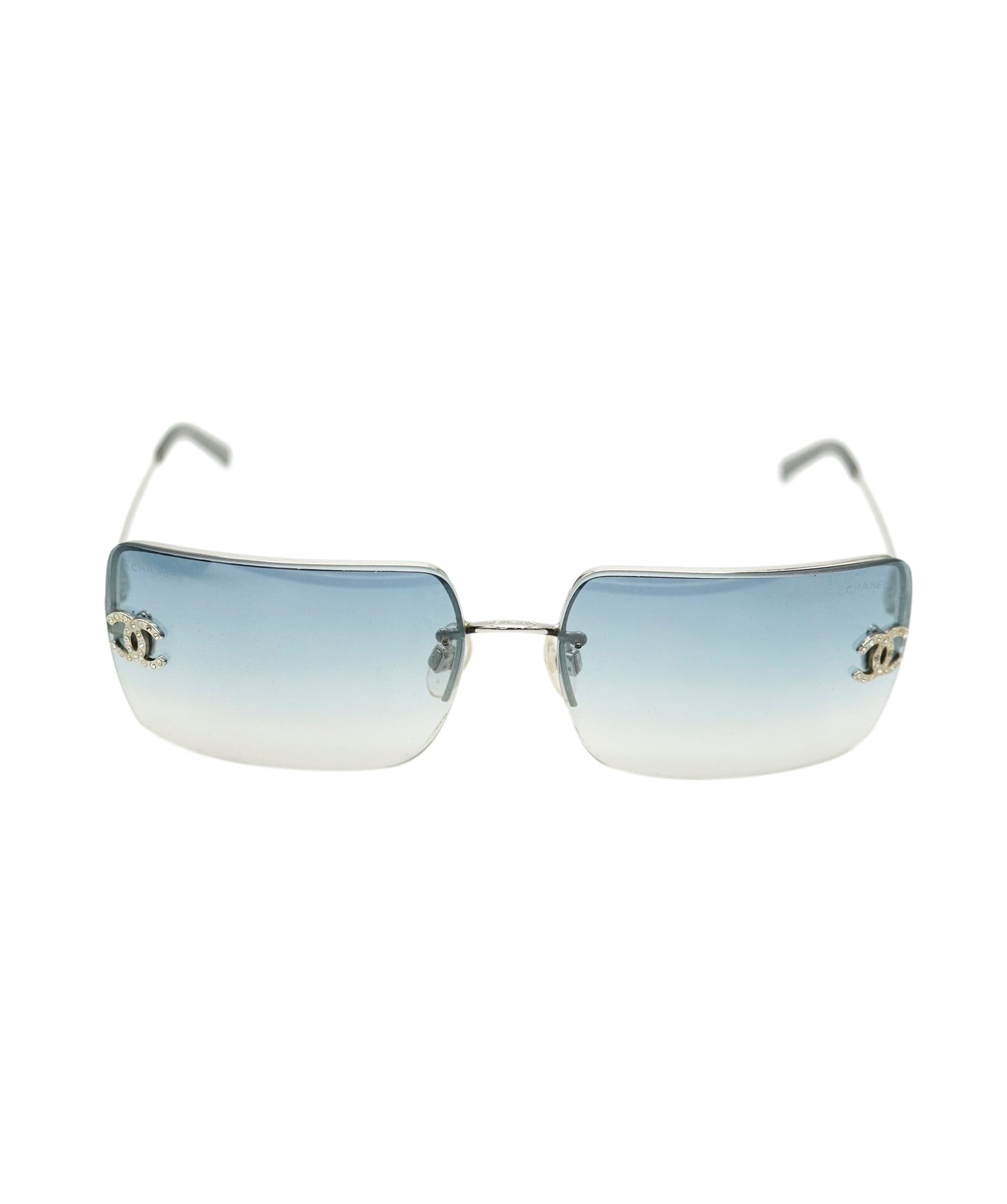 Chanel Chanel Blue Rimeless CC Sunglasses ALC1776