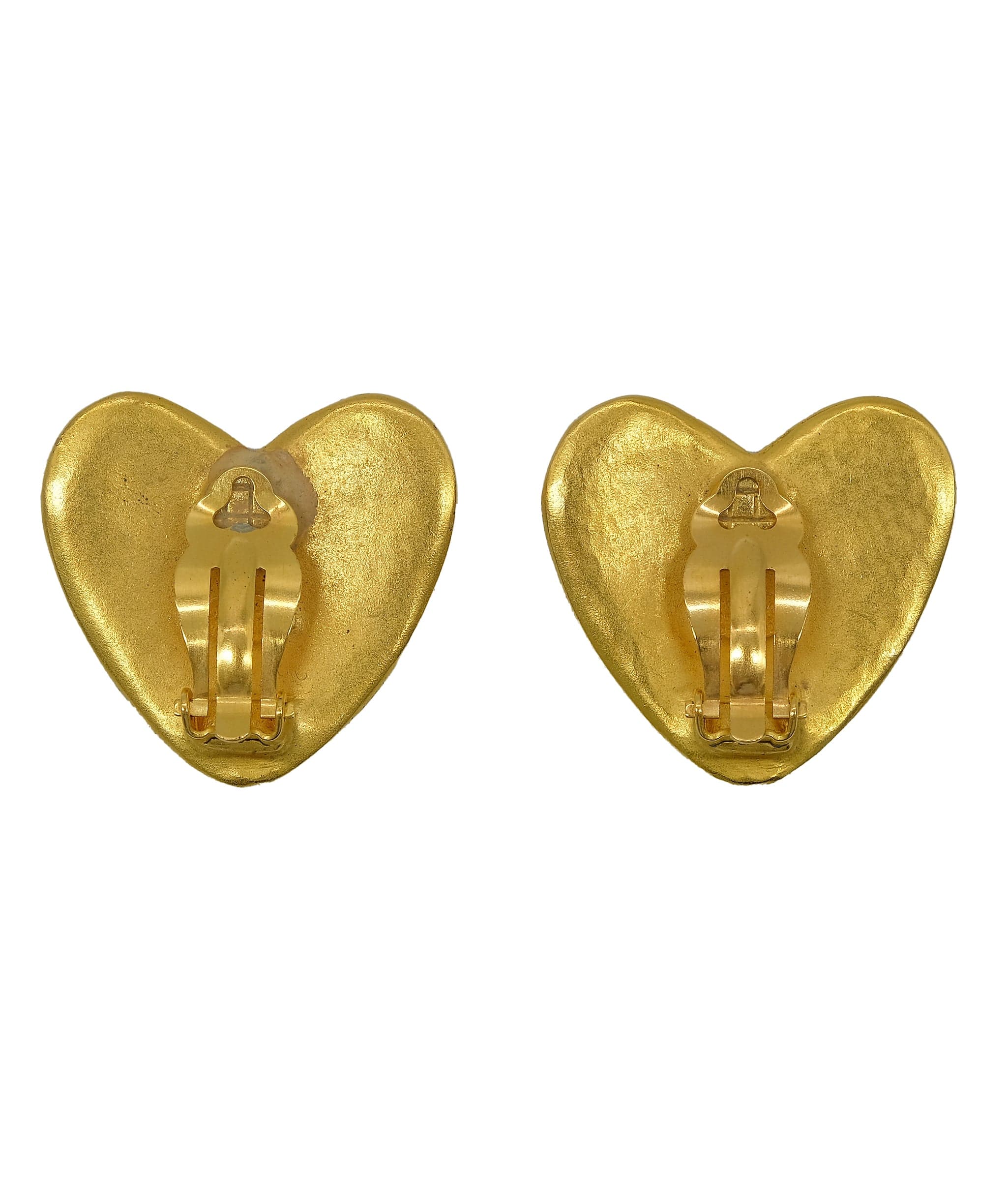 Chanel Chanel Heart CC Earrings ASL10208