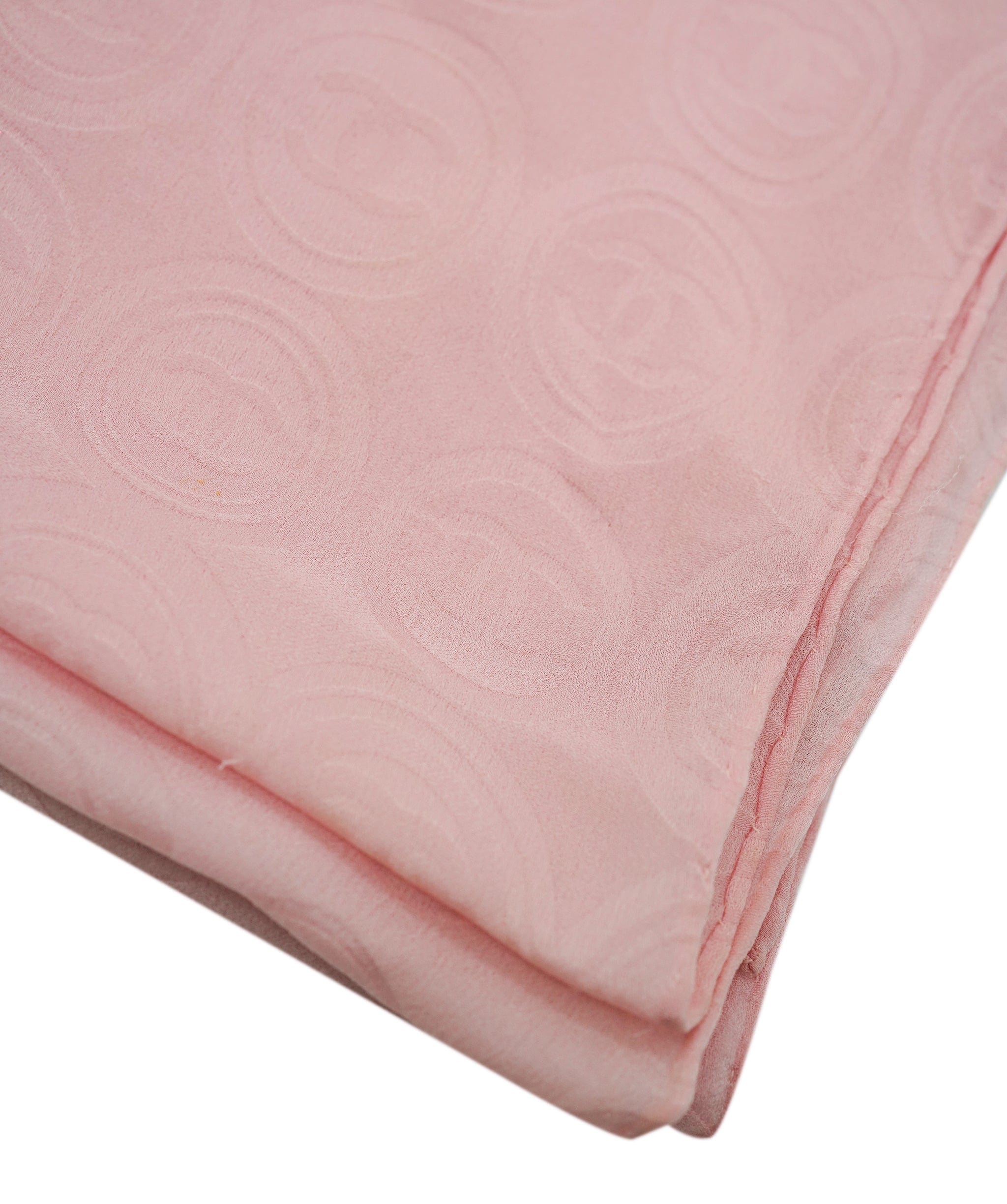 Chanel Chanel Logo Silk Scarf Pink  DBXS2420