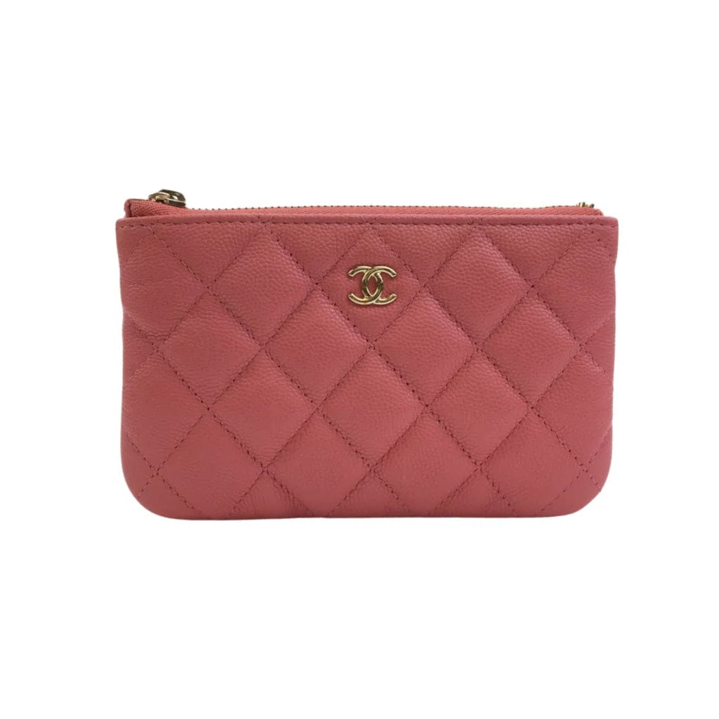 Chanel Chanel Mini O-Case Pink Caviar L-7SHHM4