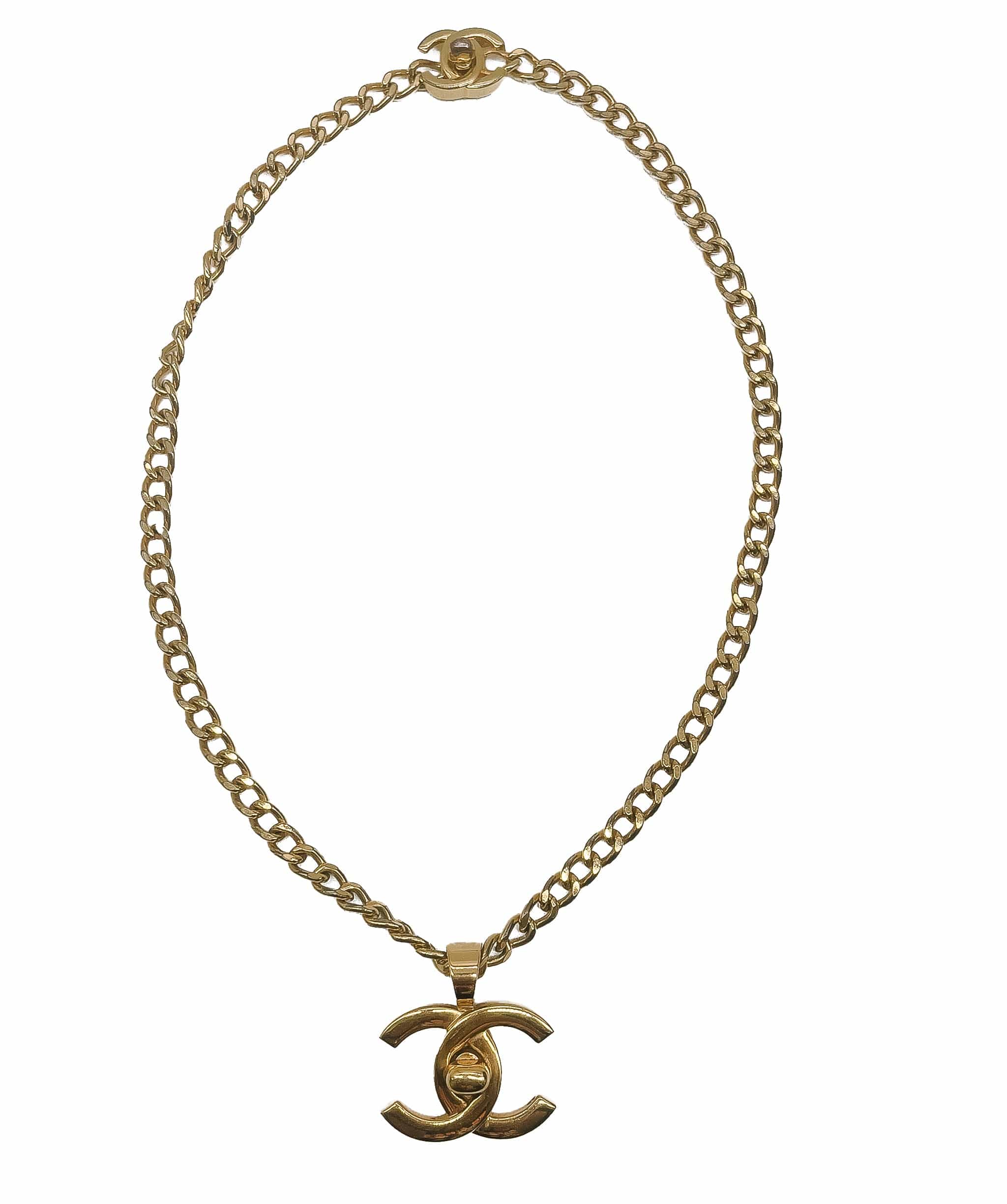 Chanel Chanel Turnlock Necklace ASL10207