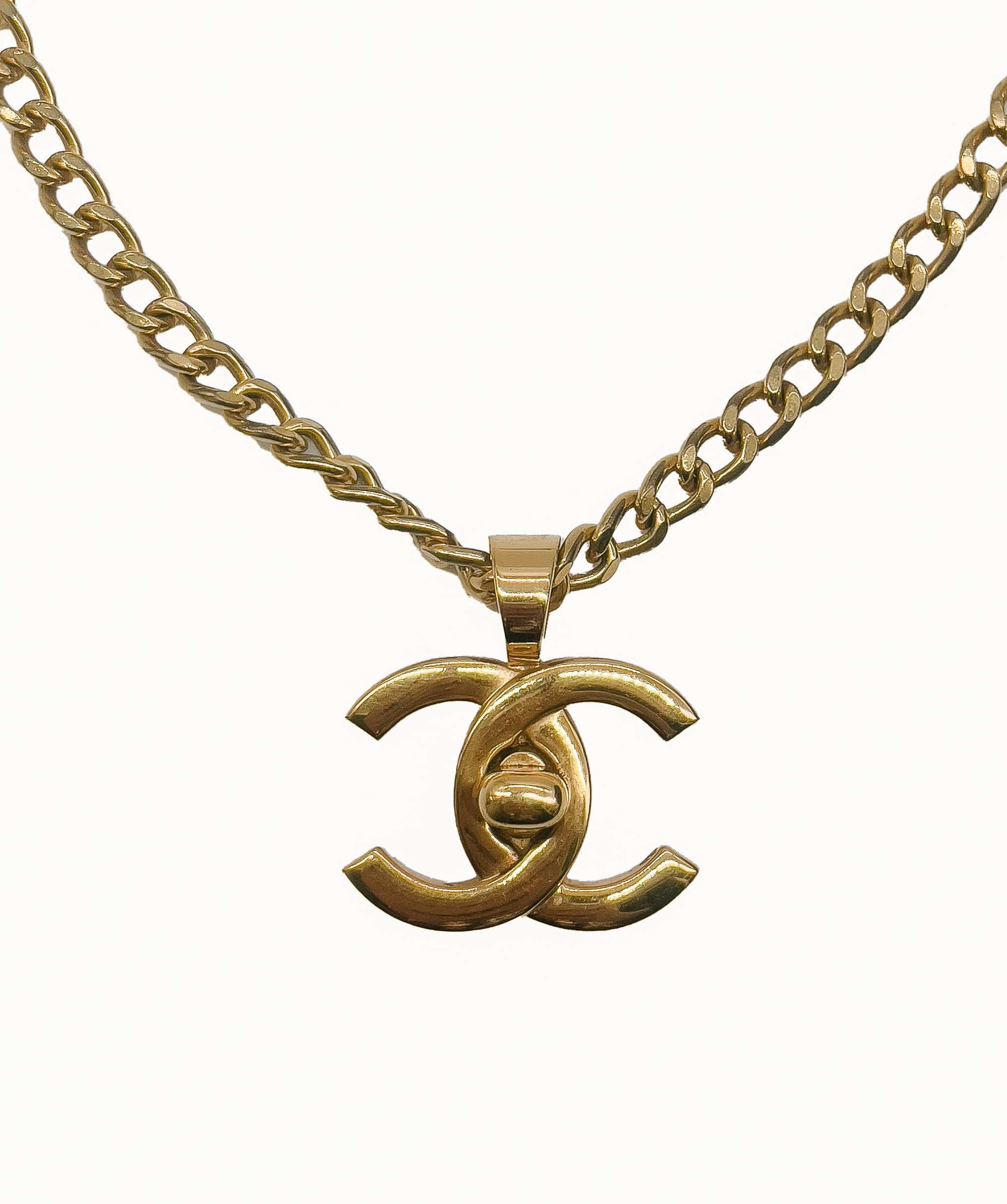 Chanel Chanel Turnlock Necklace ASL10207