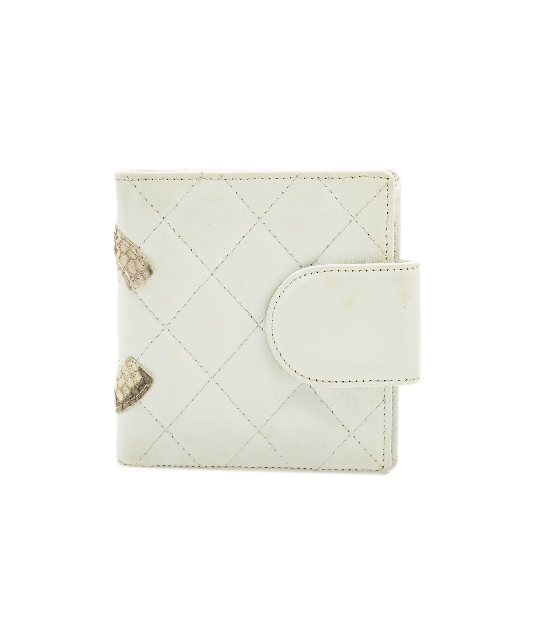 Chanel Chanel White Rue Cambon Wallet ALC1060