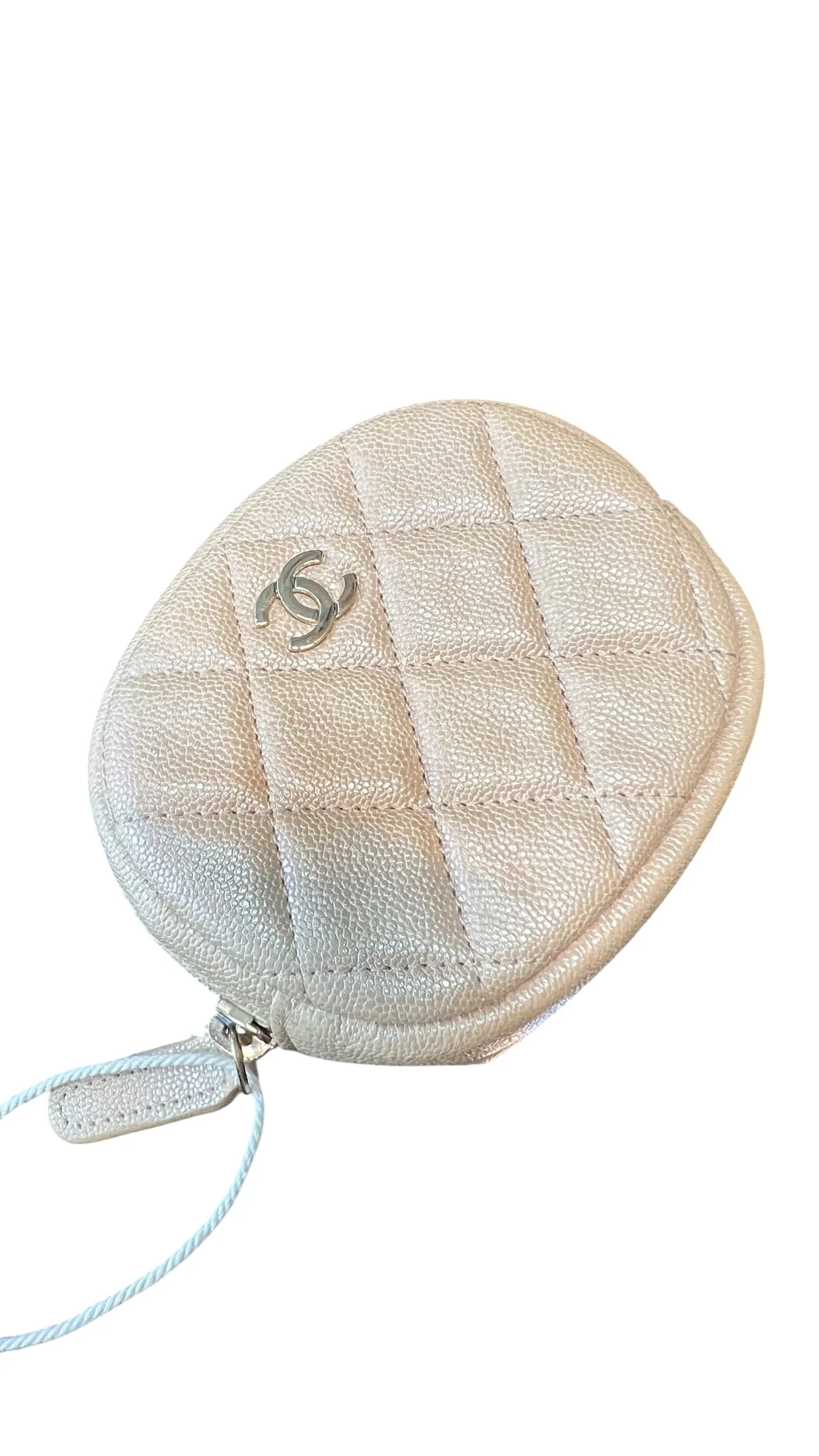 Chanel Chanel Zipped Coin Purse Gold Caviar GHW #27 SSLG1048