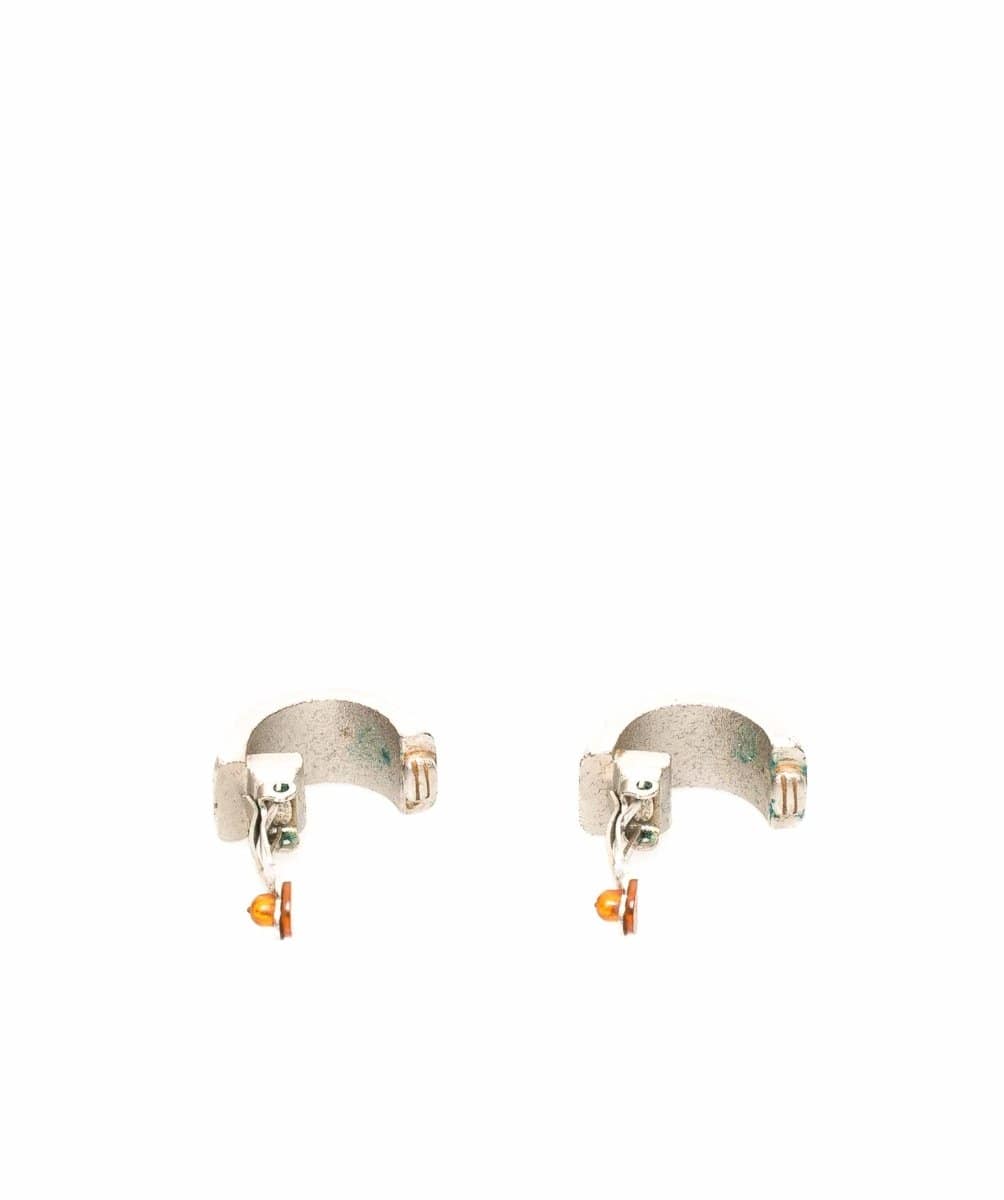 51. LP x C Chanel Silver Earrings MW1943