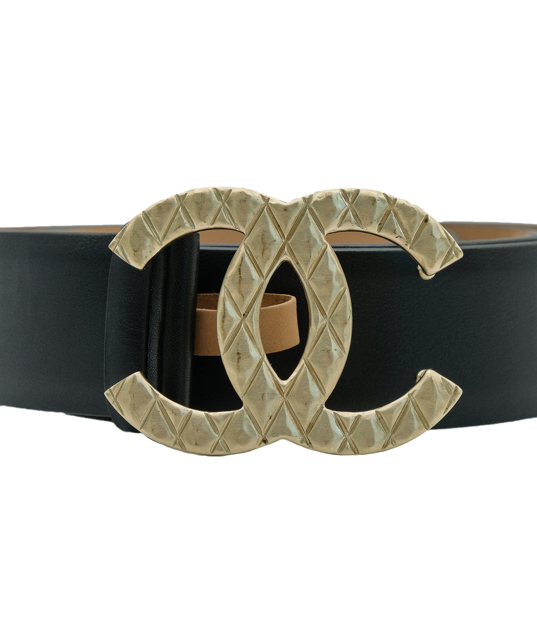 Chanel Chanel Black CC Belt RJC2563