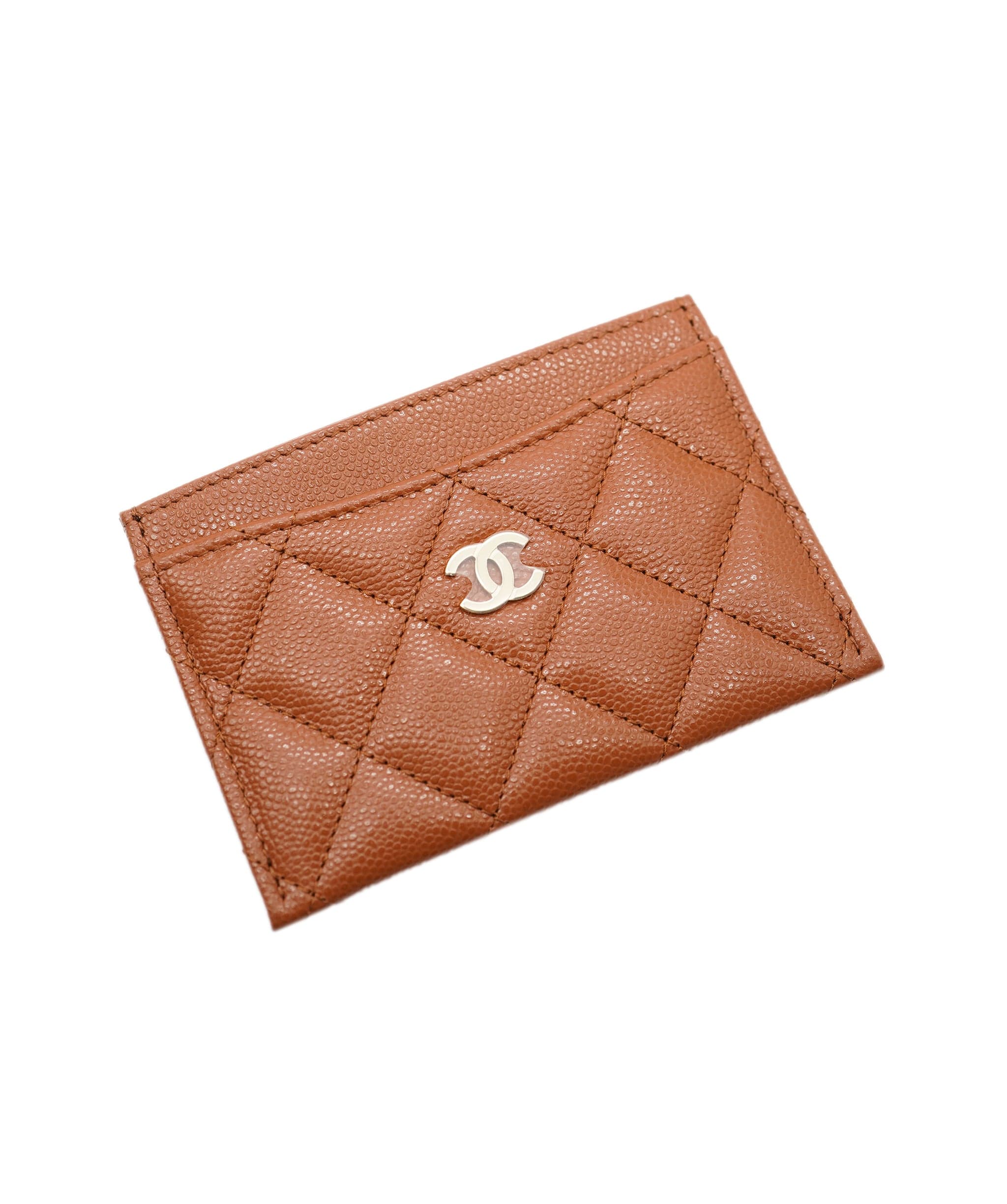 Chanel Chanel Caramel Caviar Cardholder UKL1289