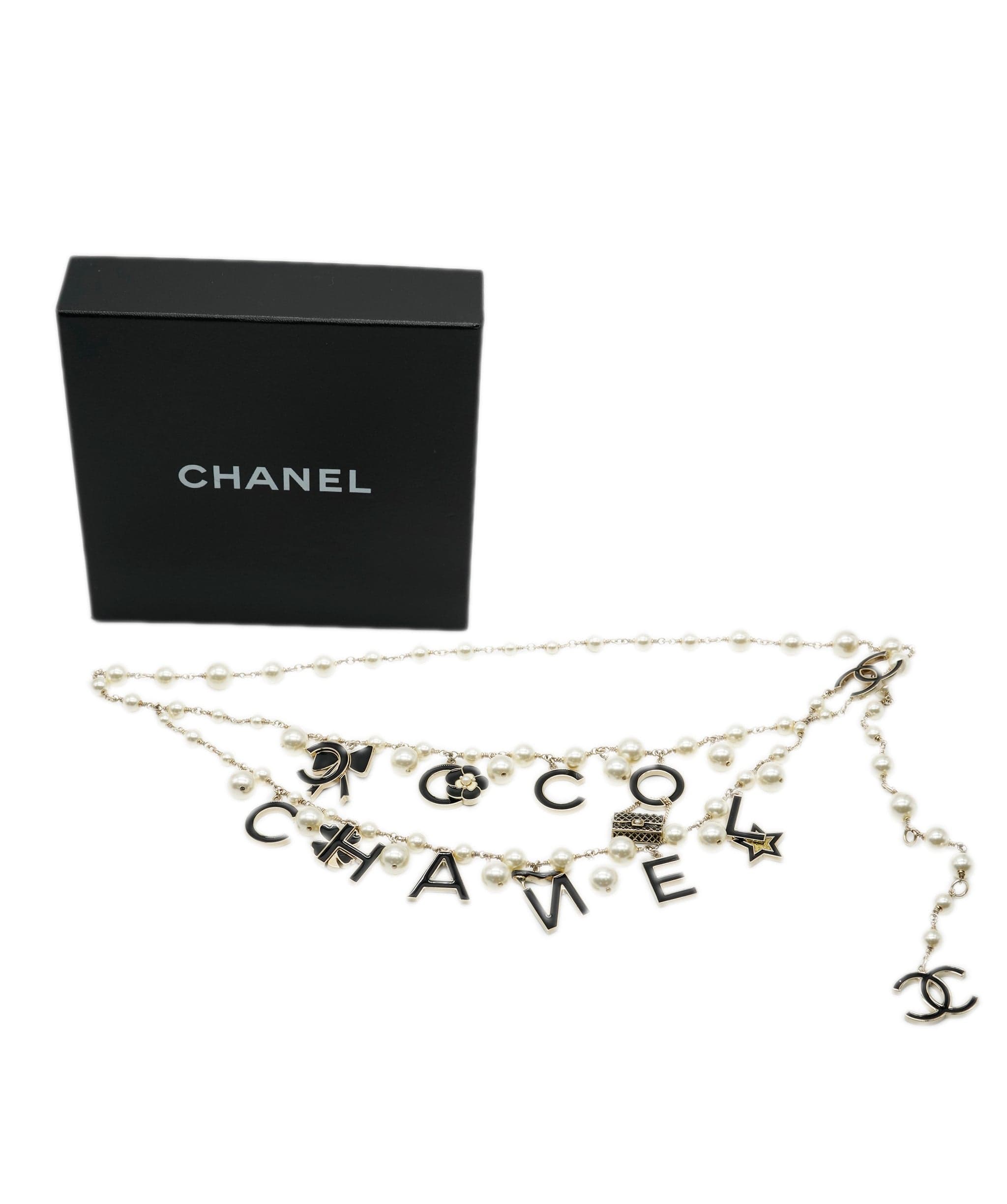 Chanel Chanel Charms Belt with Box UKL1182