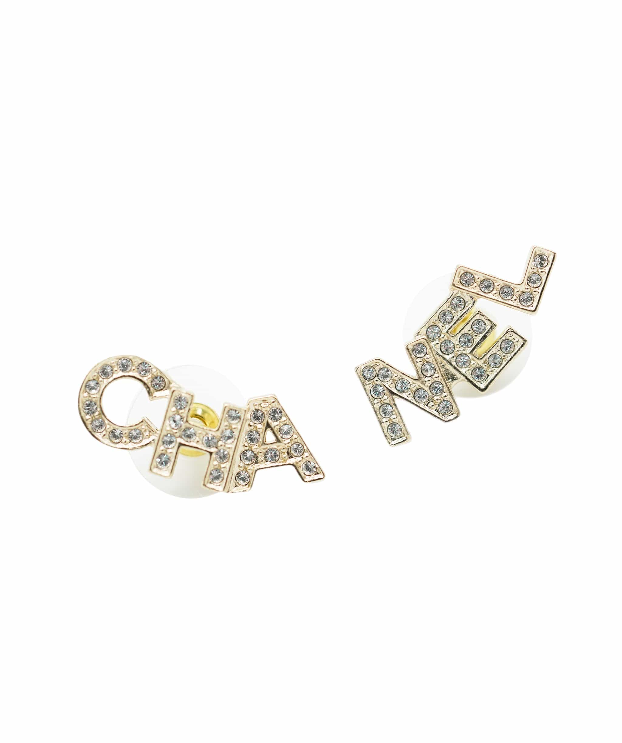 Chanel Chanel Earrings CHA NEL 20B strass AVC1158