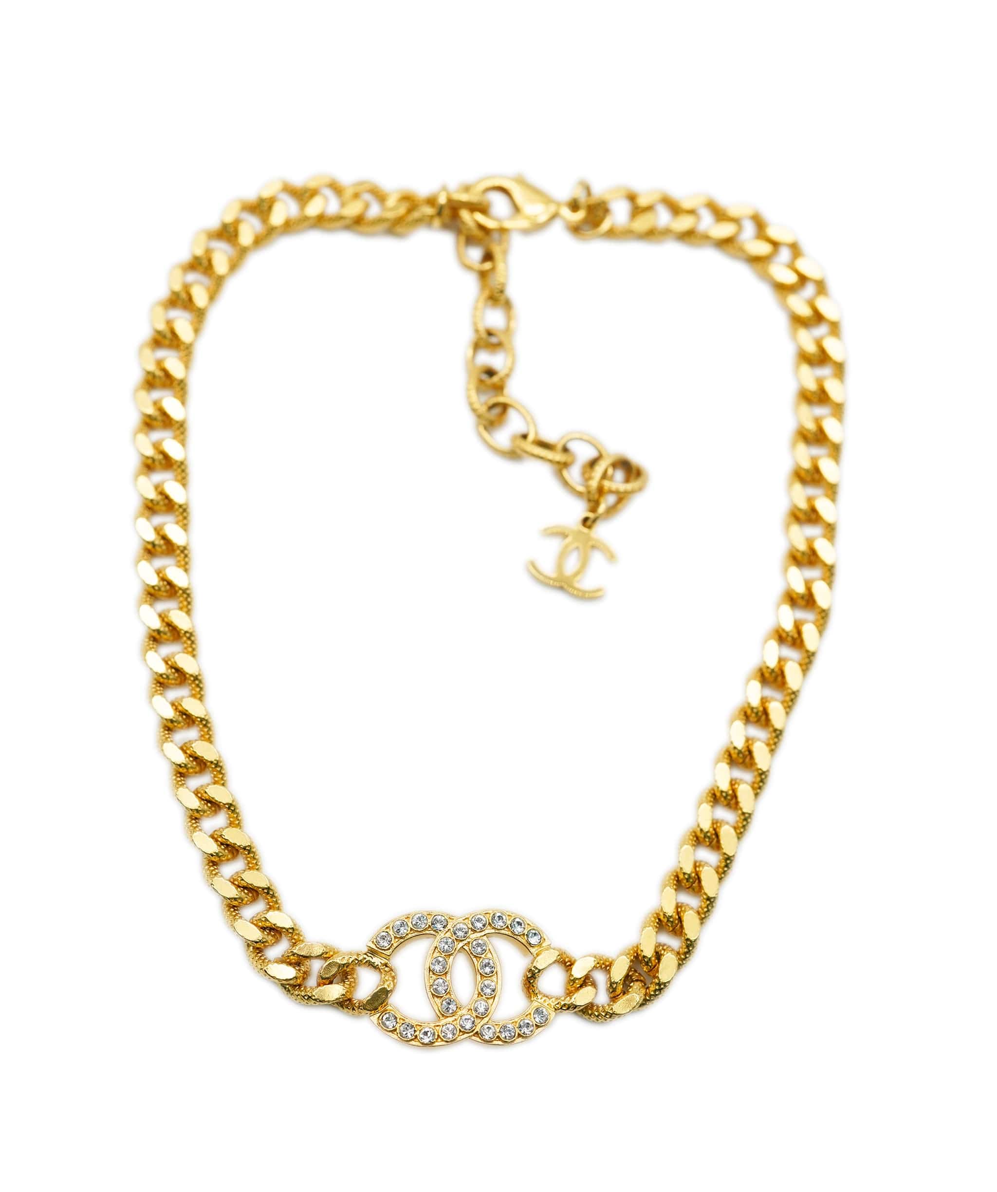 Chanel Chanel Gold CC Chocker ASL9327