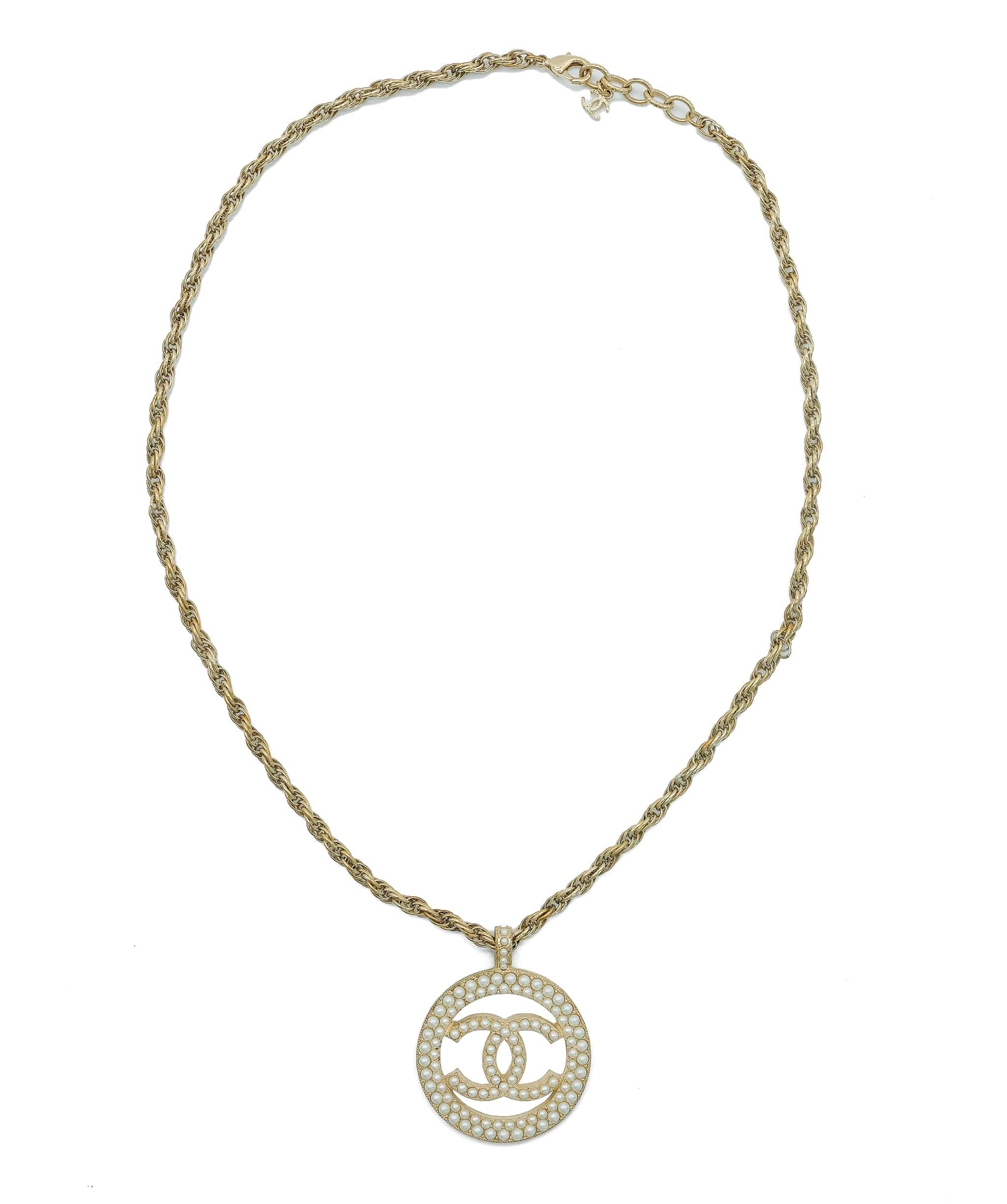 Chanel Chanel Pearl Charm Necklace RJC2400