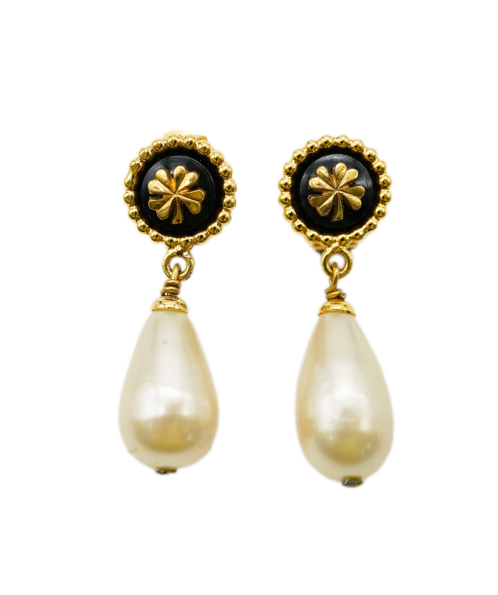 Chanel Chanel Pearl Clip on Earrings ASL2682