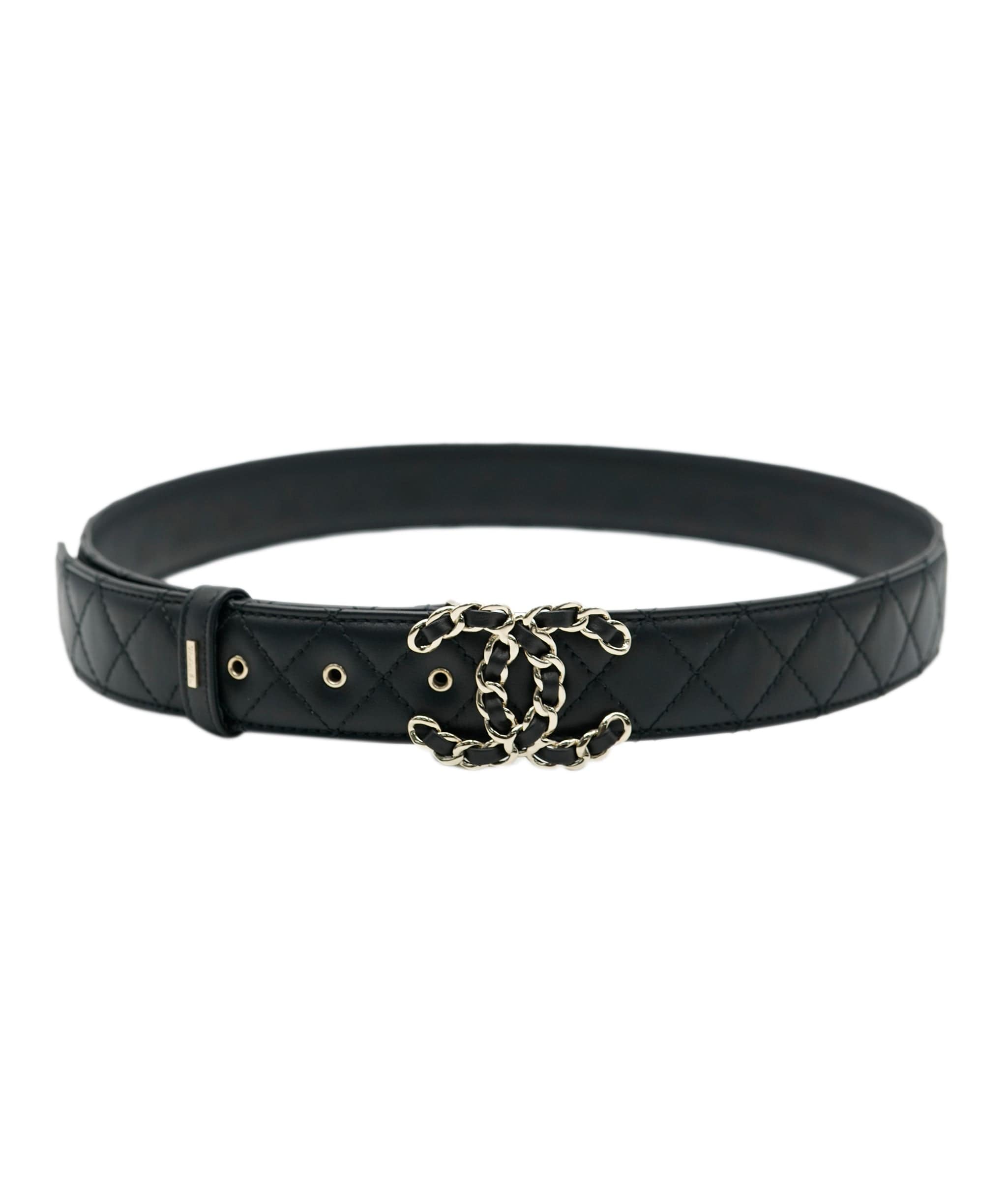 Chanel Chanel quilted CC belt  ALC0880