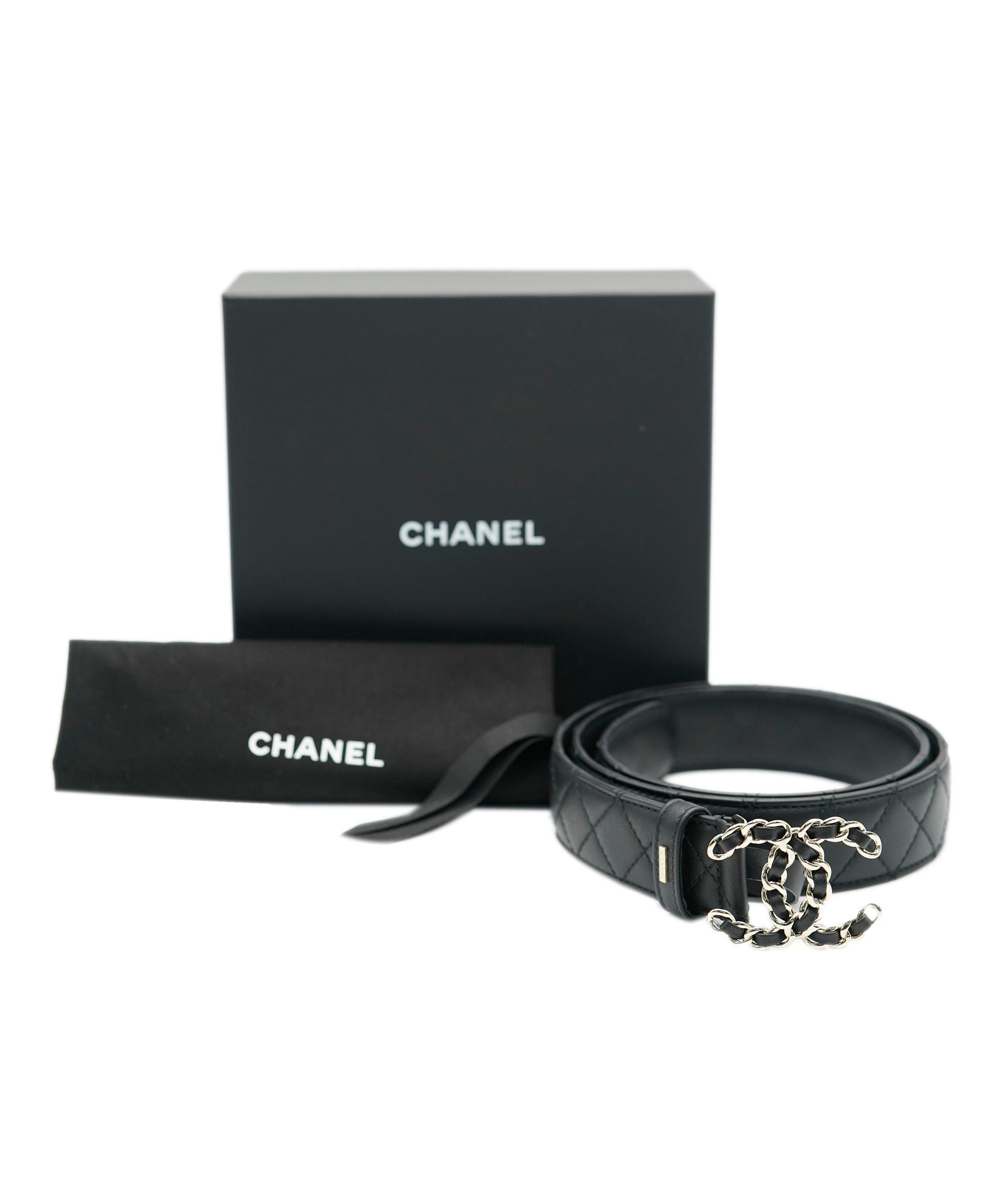 Chanel Chanel quilted CC belt  ALC0880