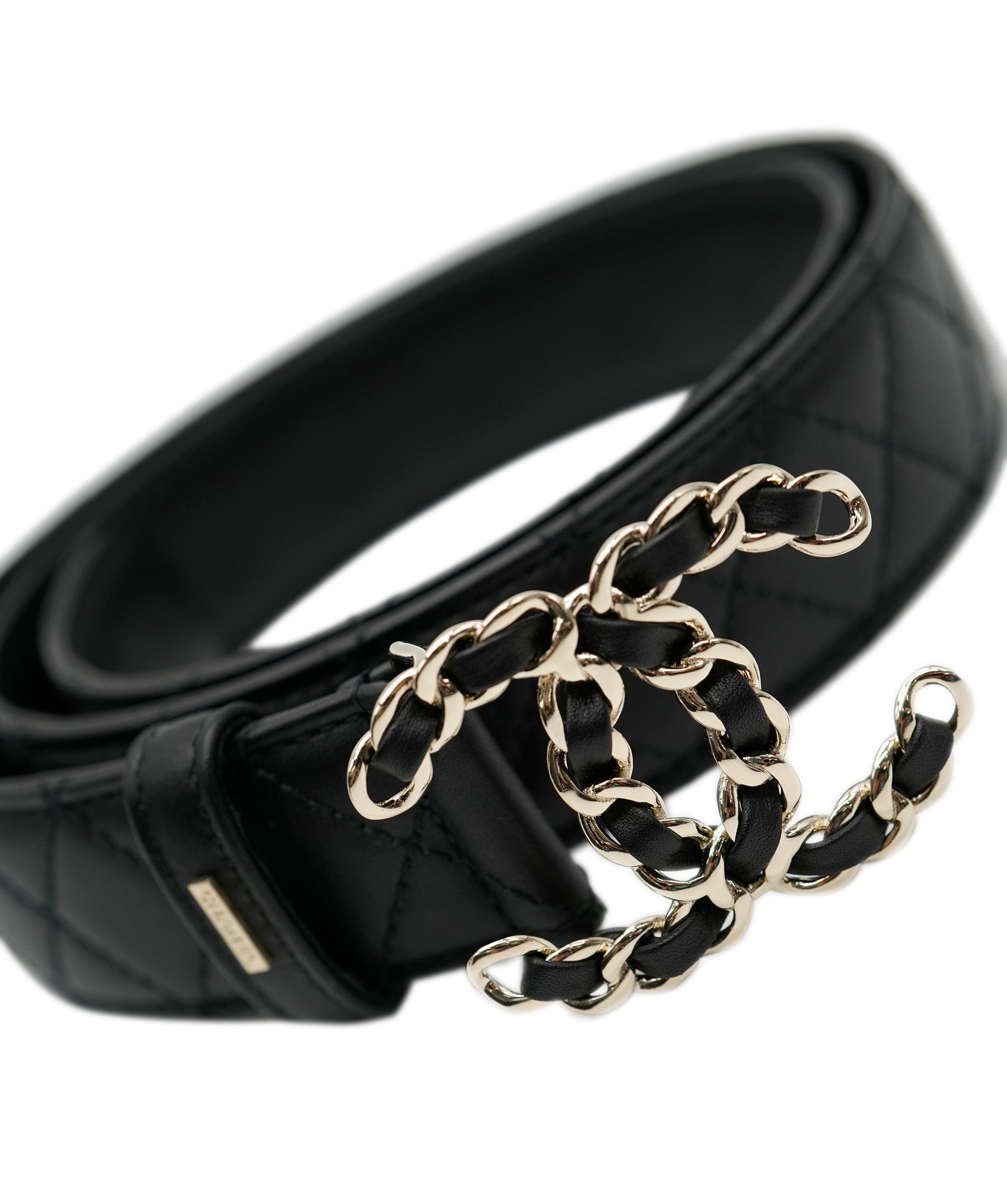 Chanel Chanel quilted CC belt  ALC0880