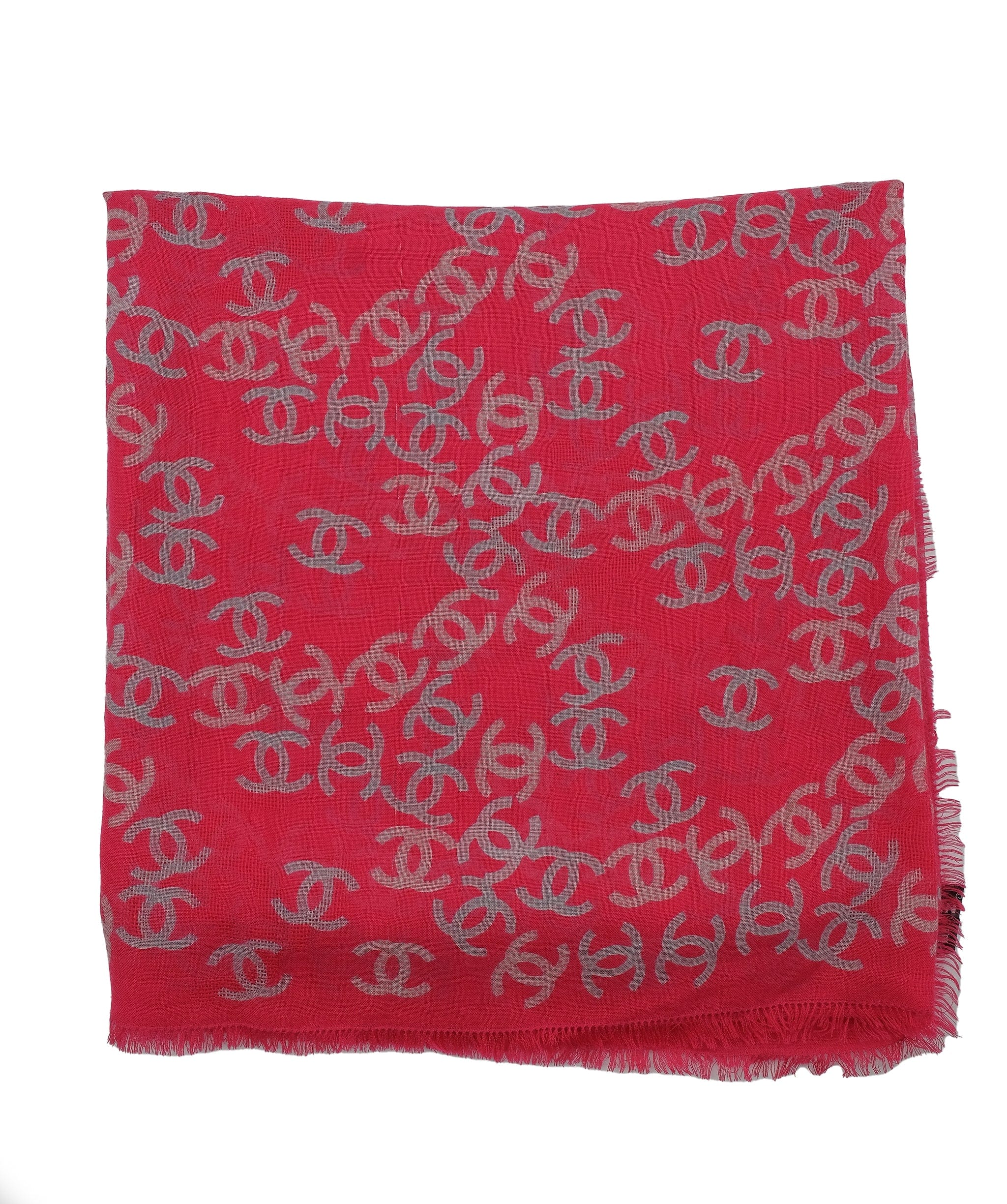 Chanel Chanel Red Scarf RJC2728