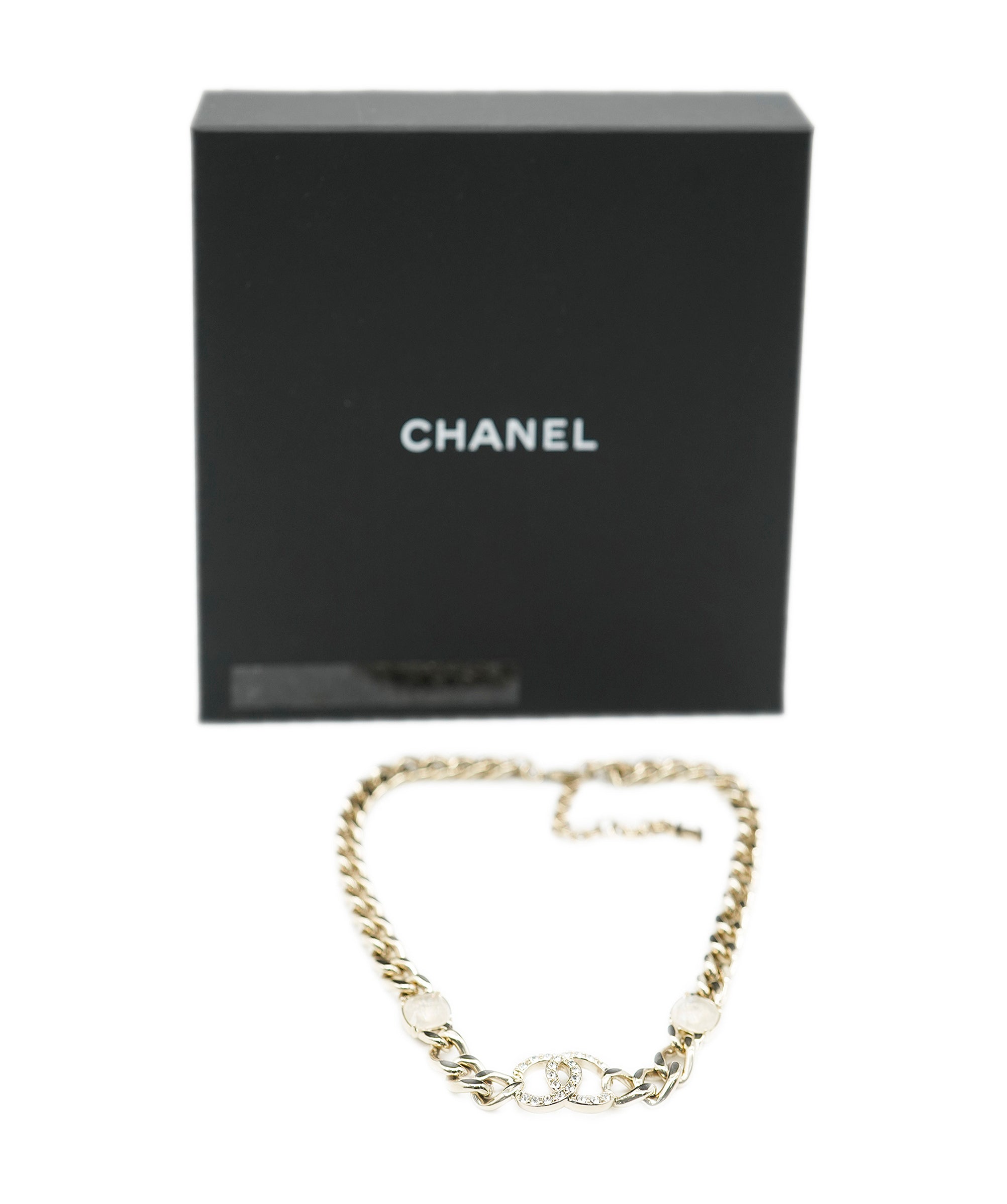 Chanel Chanel Rhinestone CC Choker 2022 NIB UKL1185