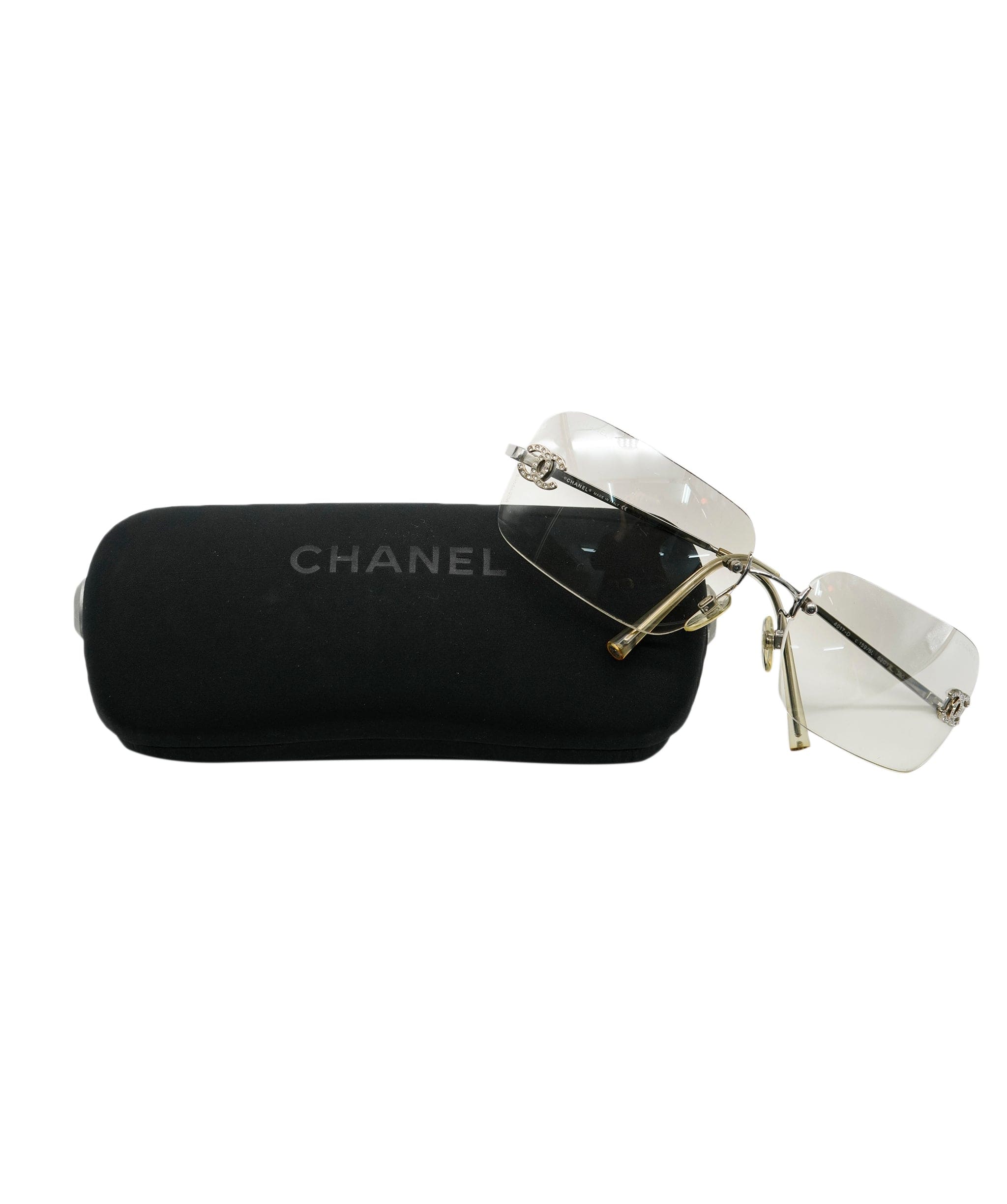 Chanel Chanel Rhinestone Sunglass Clear ASL9240