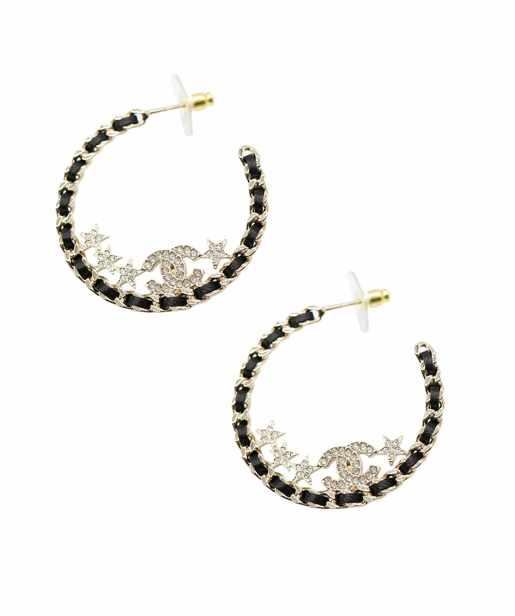 Chanel Chanel star hoop earrings ALC0764