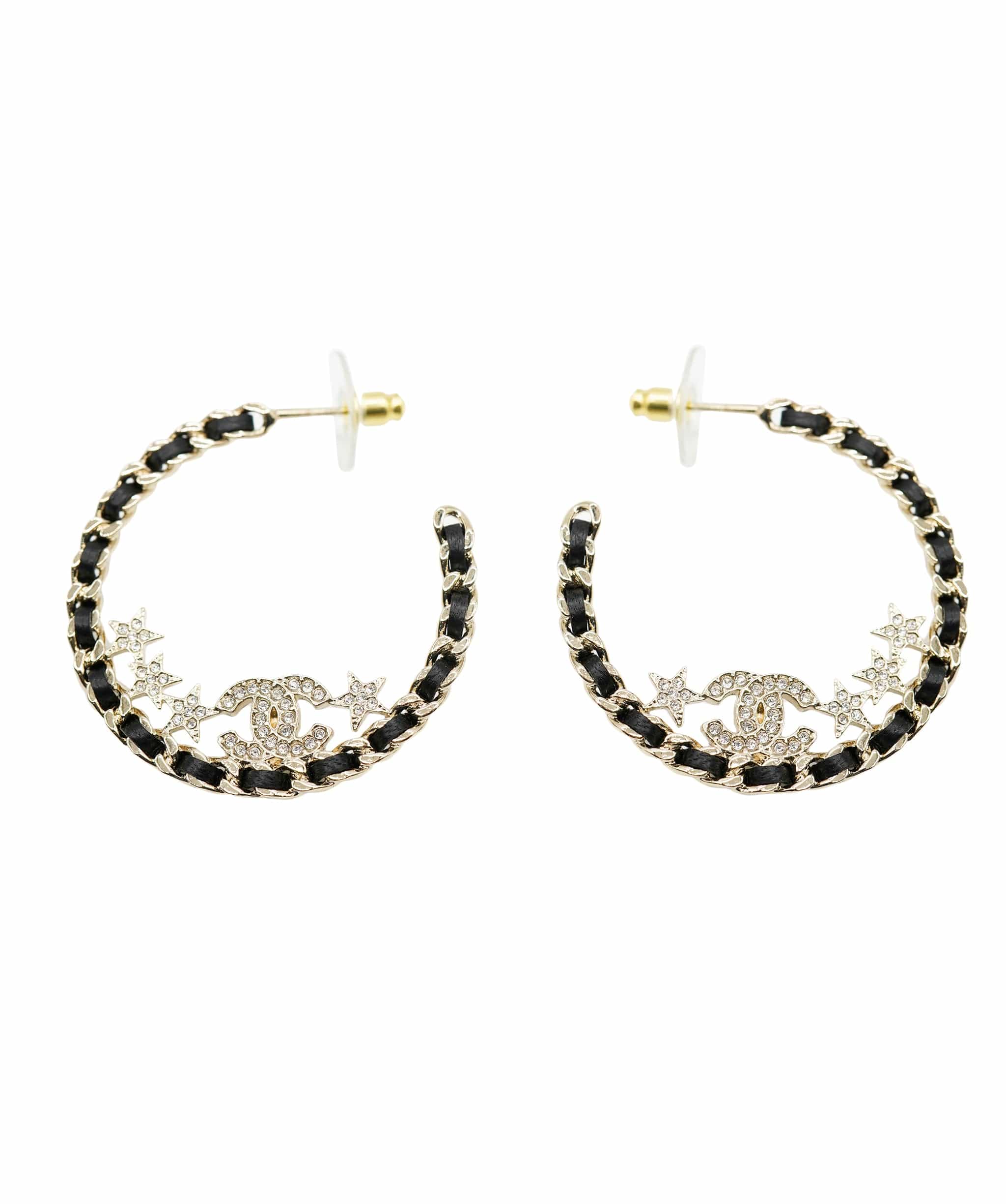 Chanel Chanel star hoop earrings ALC0764