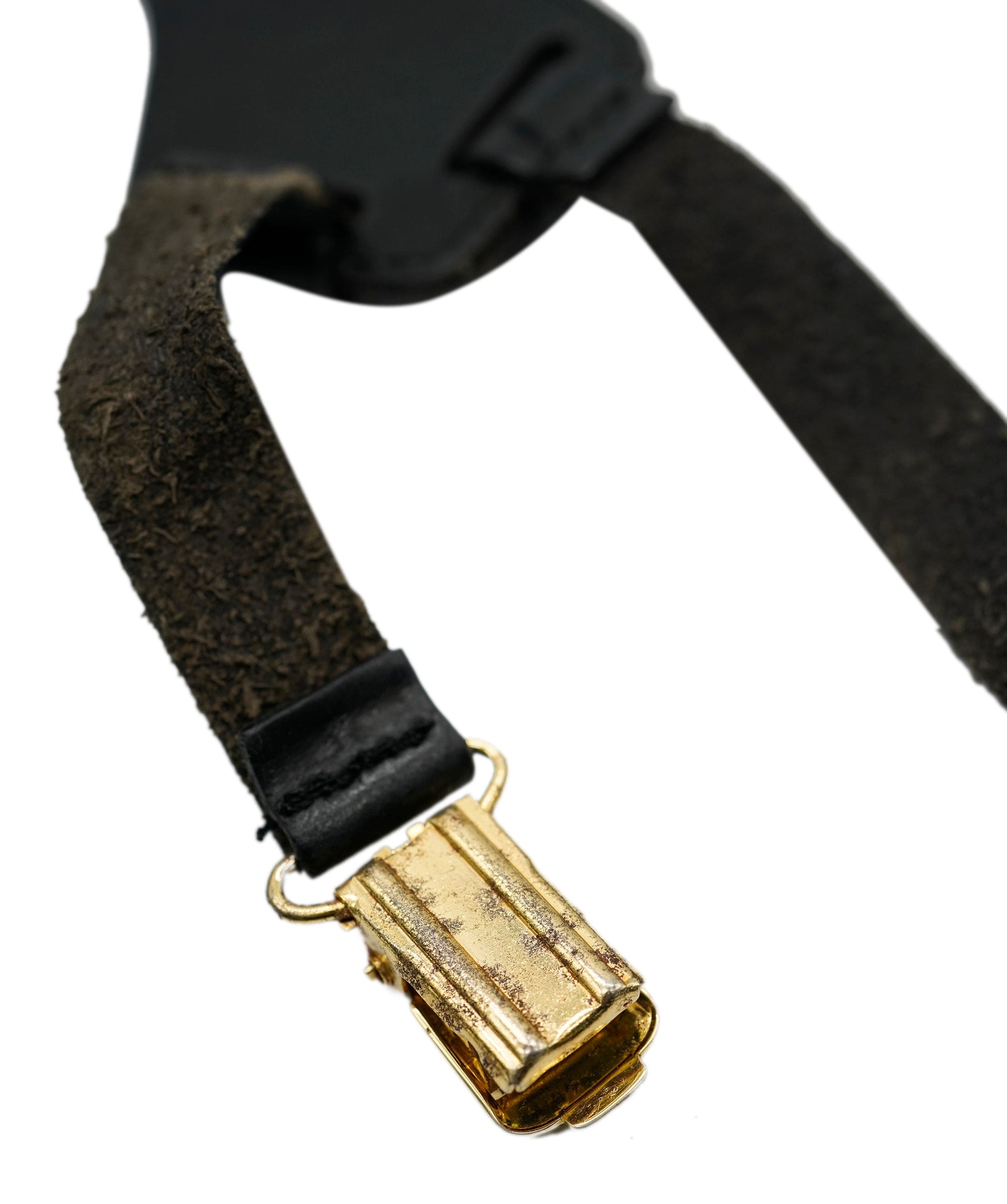 Chanel Chanel Suspenders Belt Black ASL8600