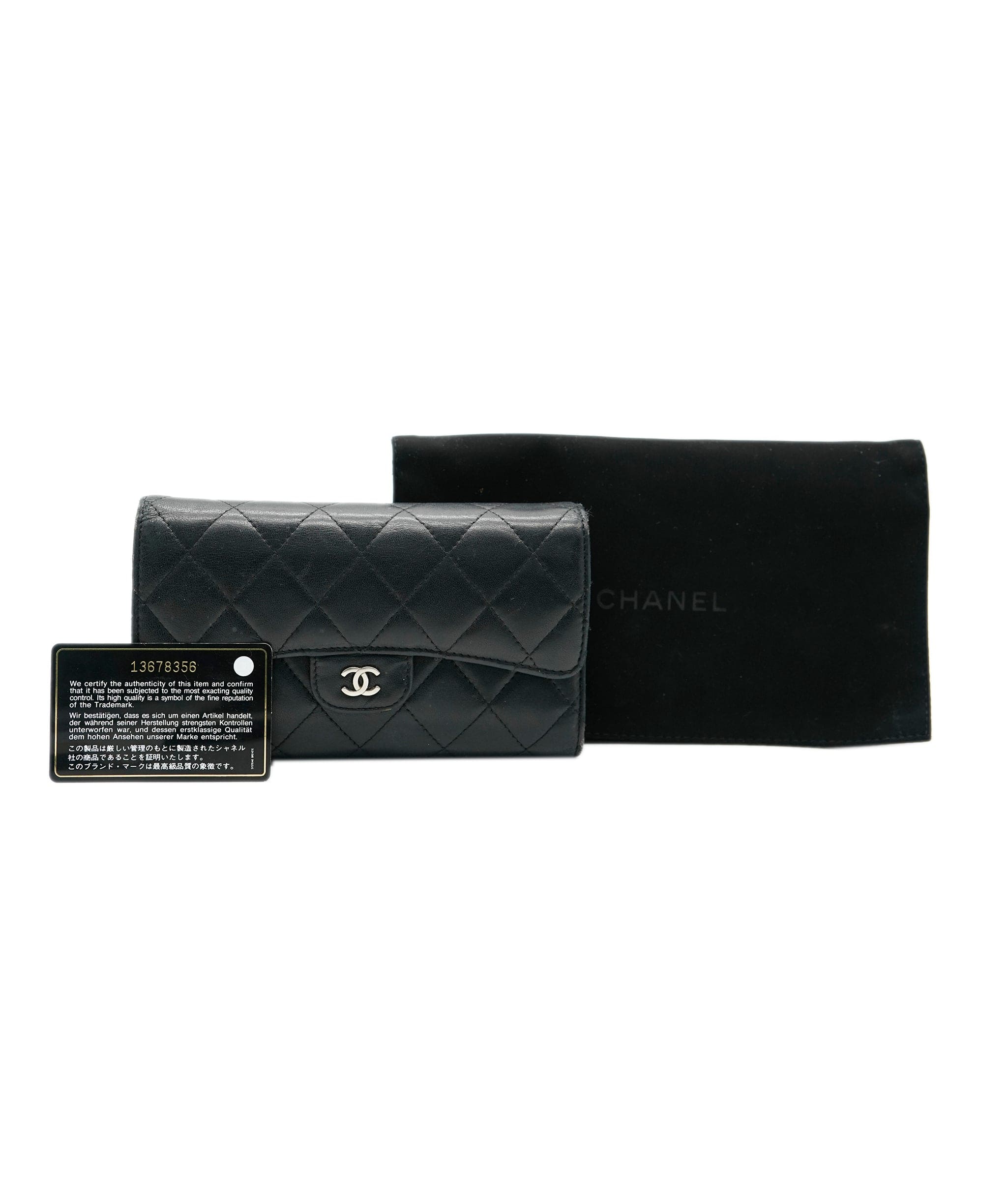 Chanel Chanel Wallet black AVC1837