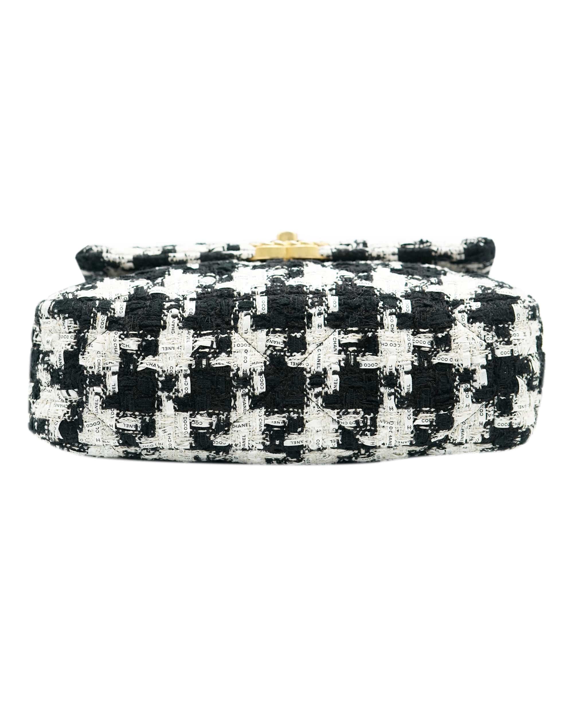 Chanel Chanel 19 Tweed Ribbon Houndstooth ALC0767