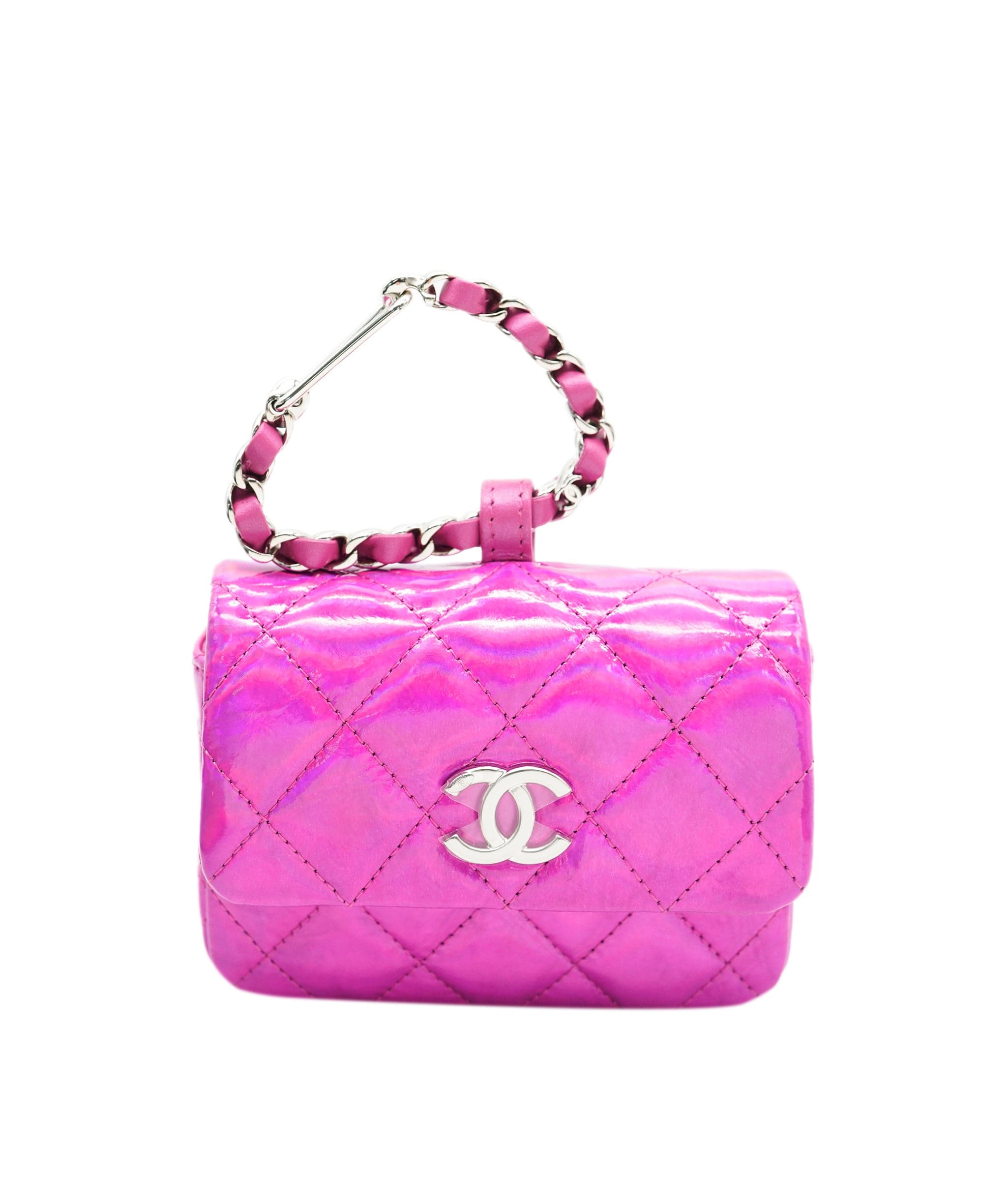 Chanel Chanel 2023 mini mousqueton bag pink ALC1197