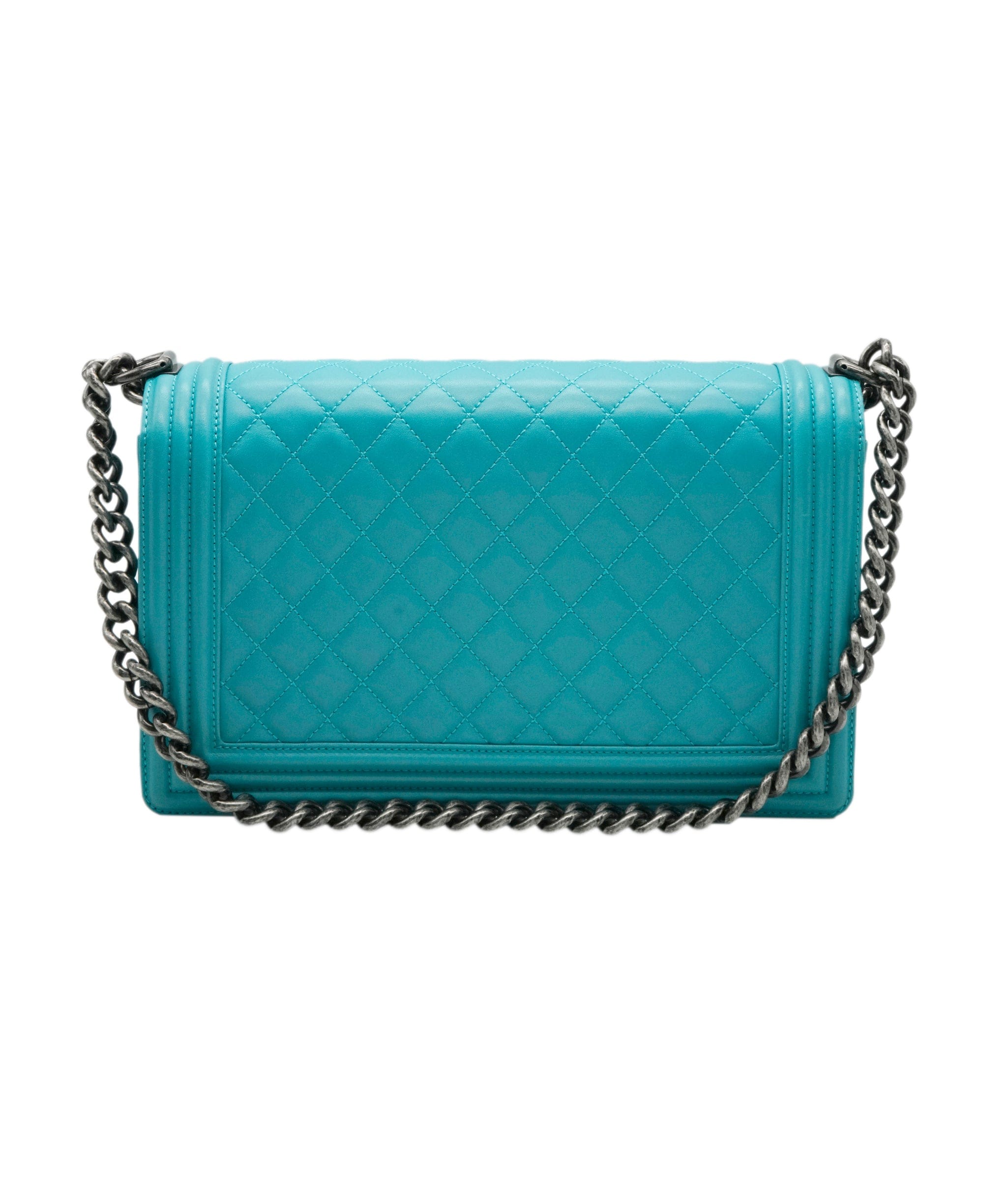 Chanel Chanel Aqua Lambskin Medium Boy Bag  ASC2358