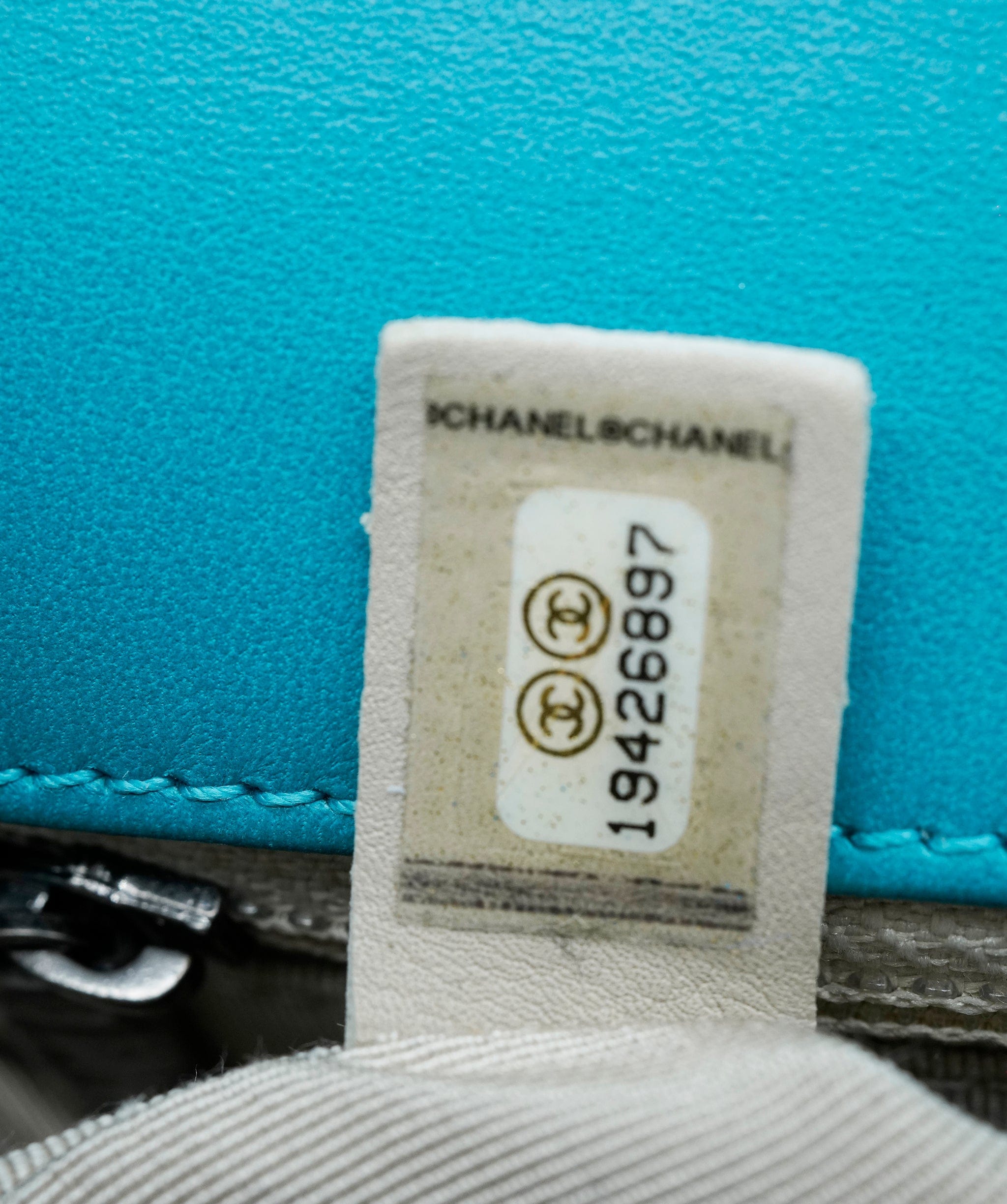 Chanel Chanel Aqua Lambskin Medium Boy Bag  ASC2358