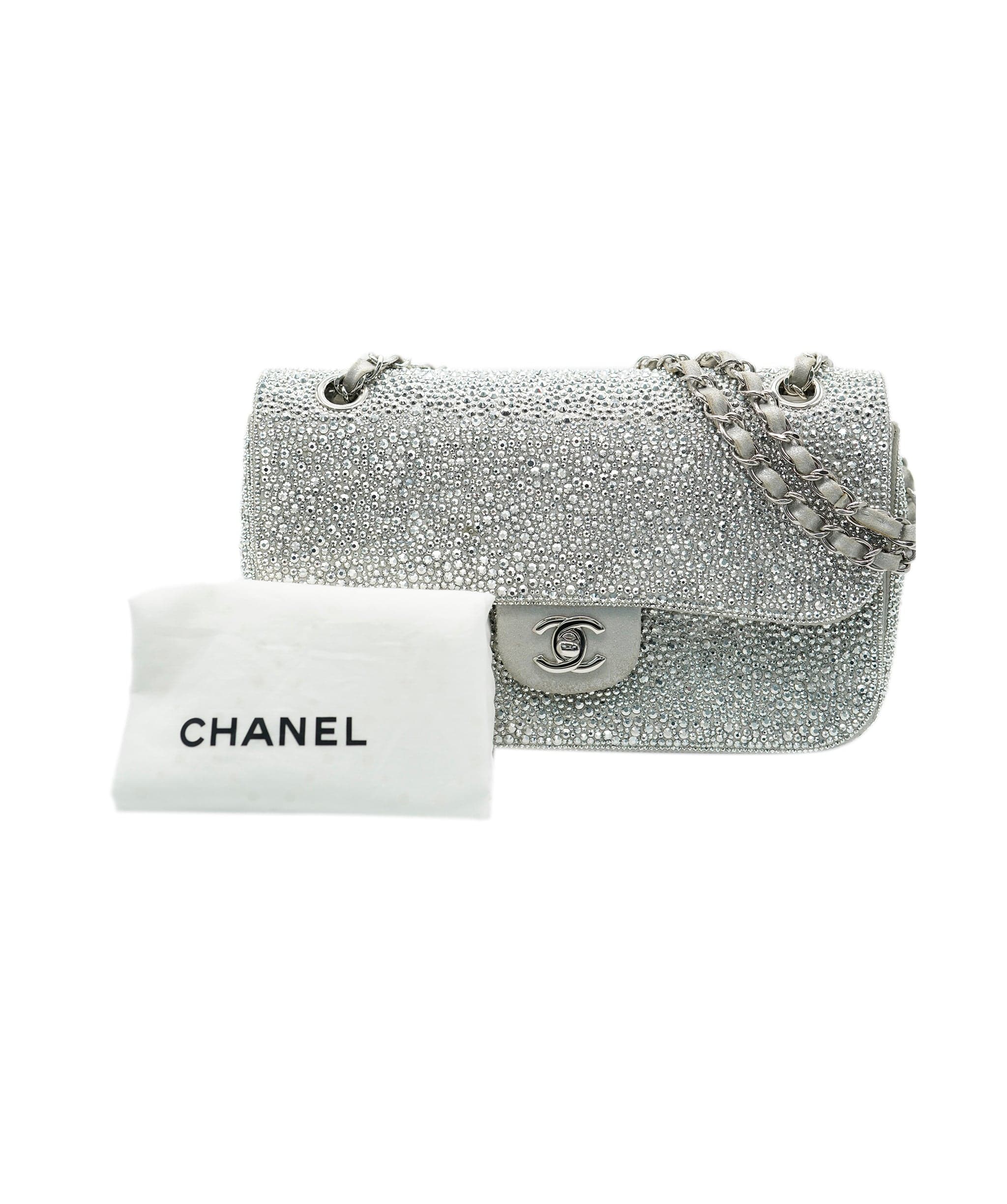 Chanel Chanel Bag Timeless Medium 25cm full Swarowski crystals AVC1324