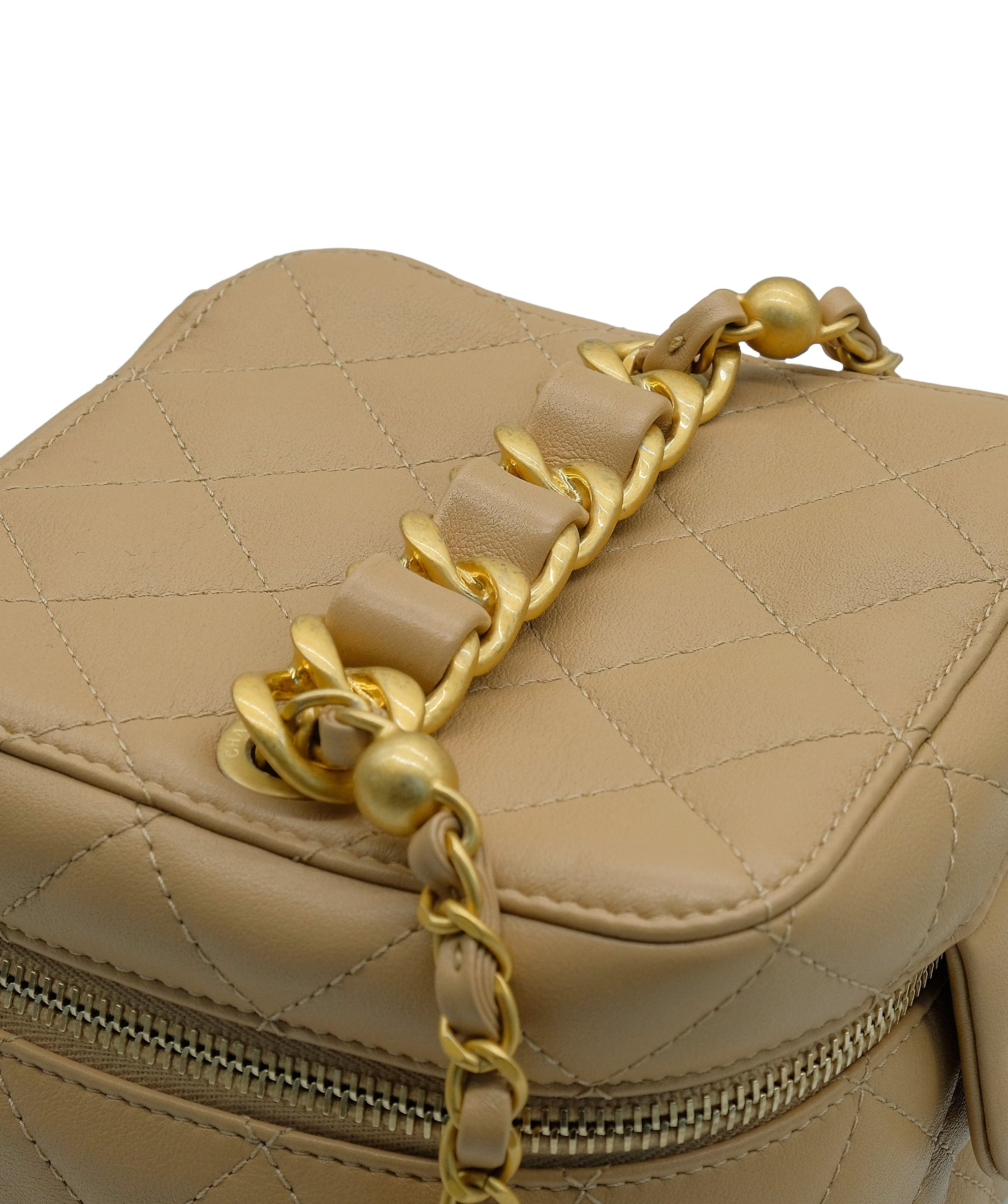 Chanel Chanel Beige Box Bag RJC2239