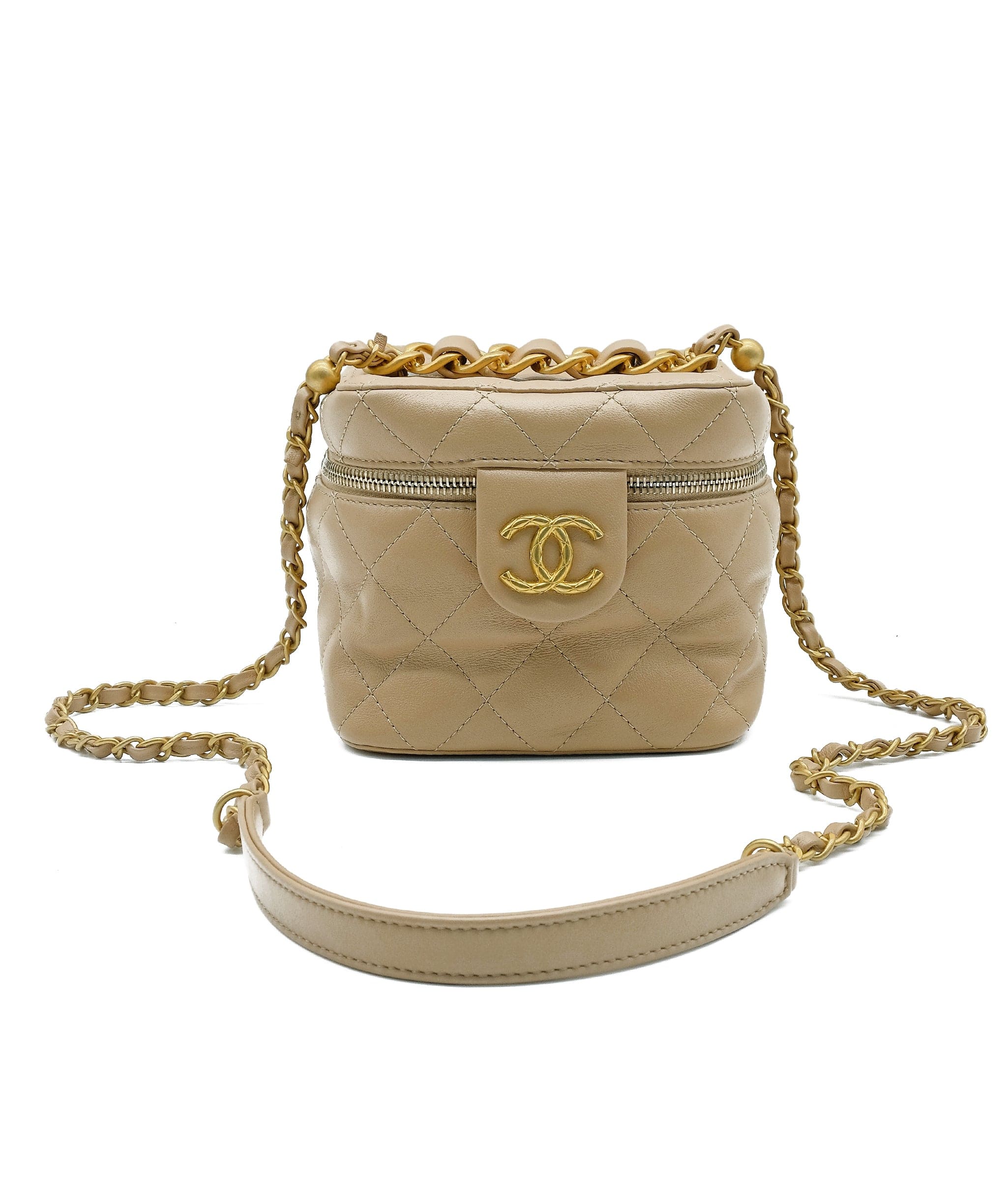 Chanel Chanel Beige Box Bag RJC2239