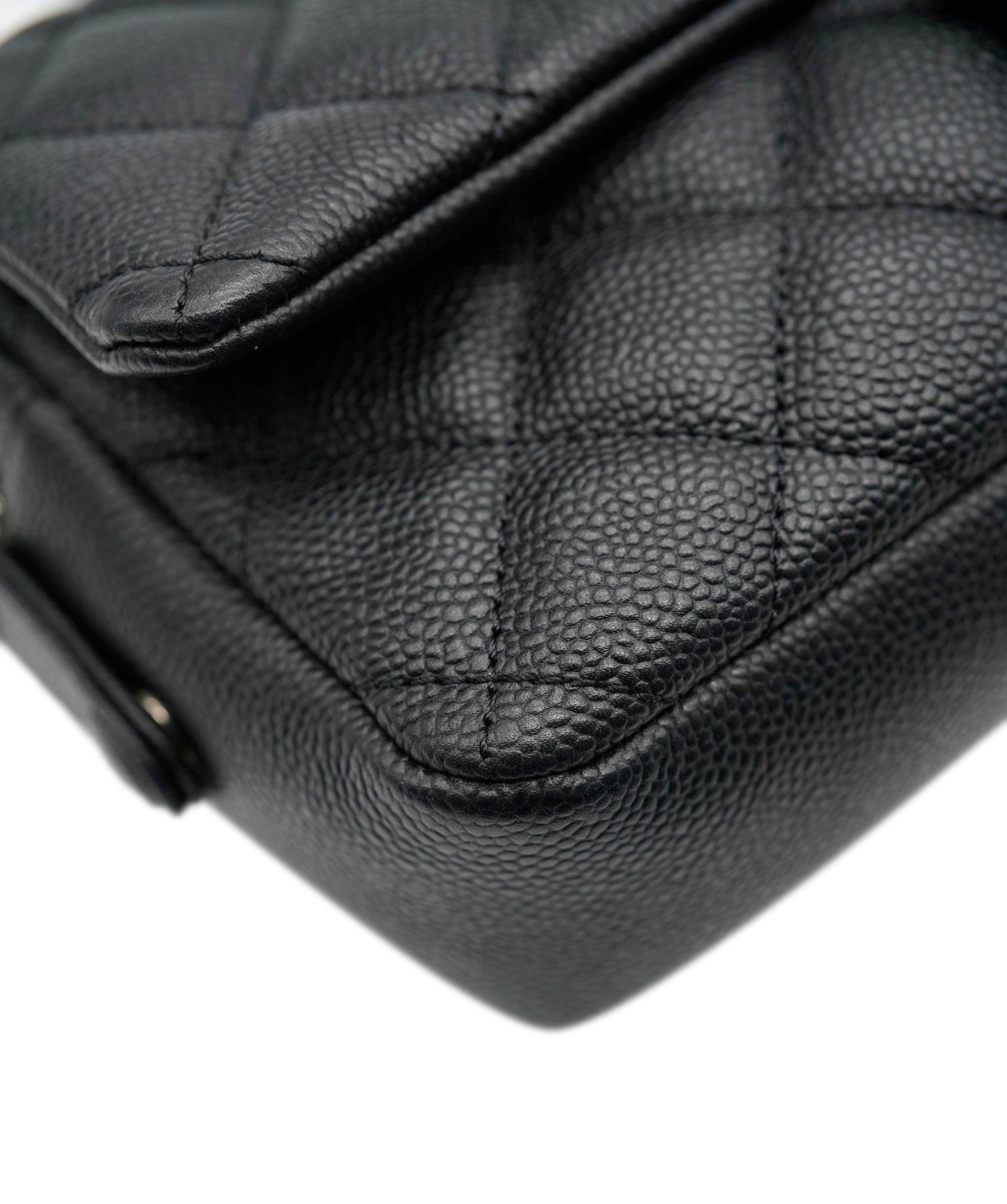 Chanel Chanel Black Caviar Easy Flap Bag  ASC4205