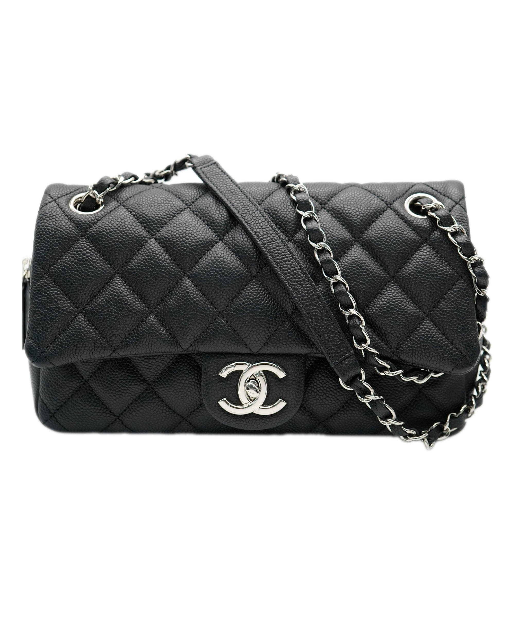 Chanel Chanel Black Caviar Easy Flap Bag  ASC4205