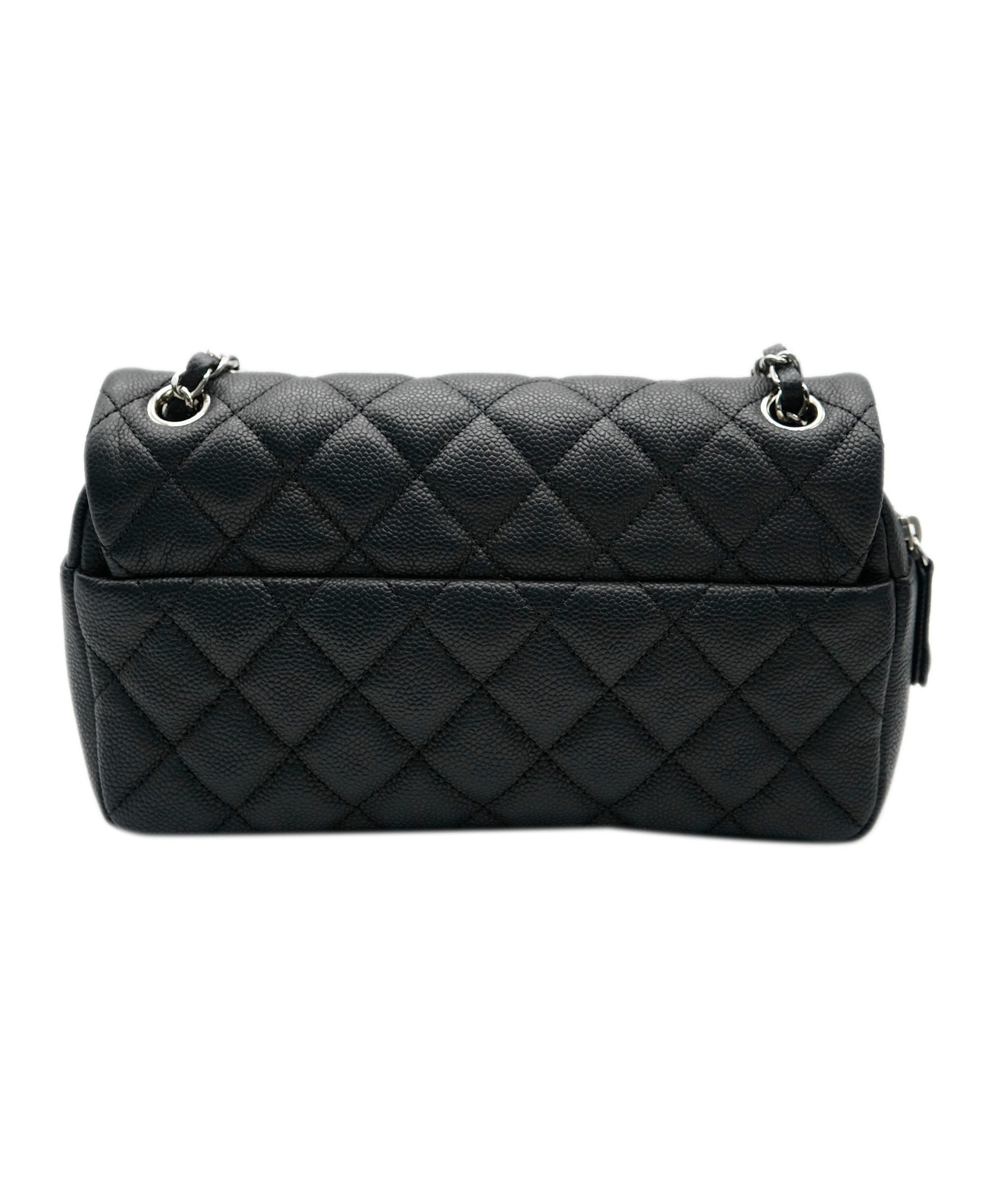 Chanel Chanel Black Caviar Easy Flap Bag  ASC4205