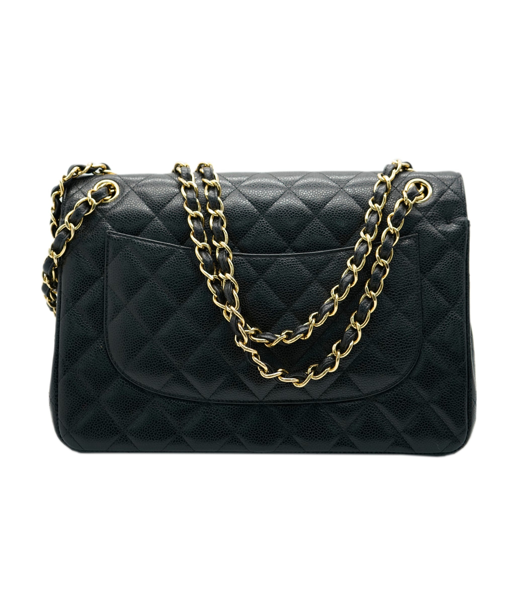 Chanel Chanel Black Caviar Jumbo Bag  ALC0621