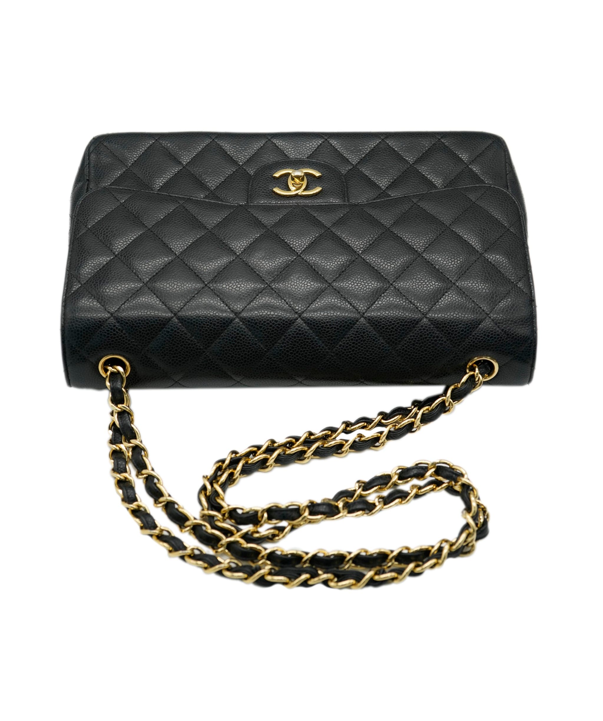 Chanel Chanel Black Caviar Jumbo Bag  ALC0621